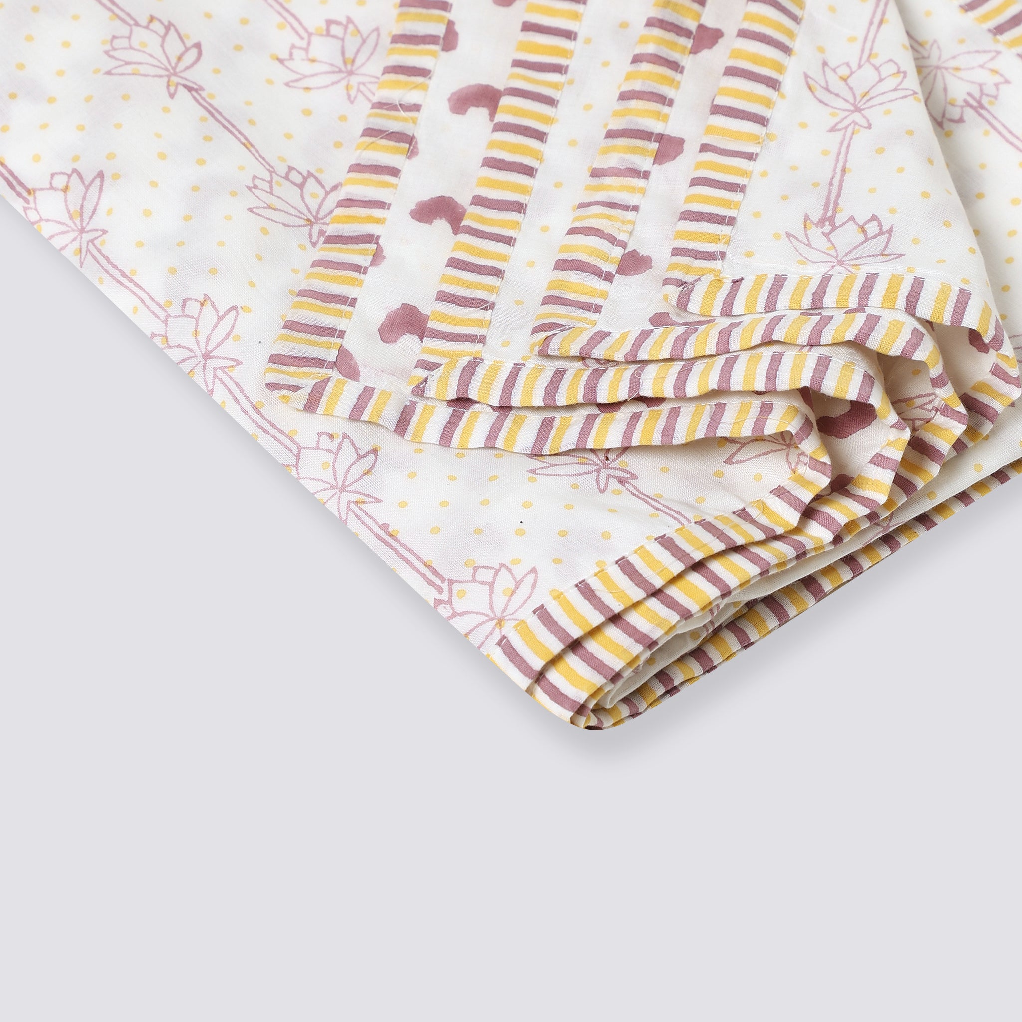 Mulmul Muslin Dohar | Hand-Block Printed