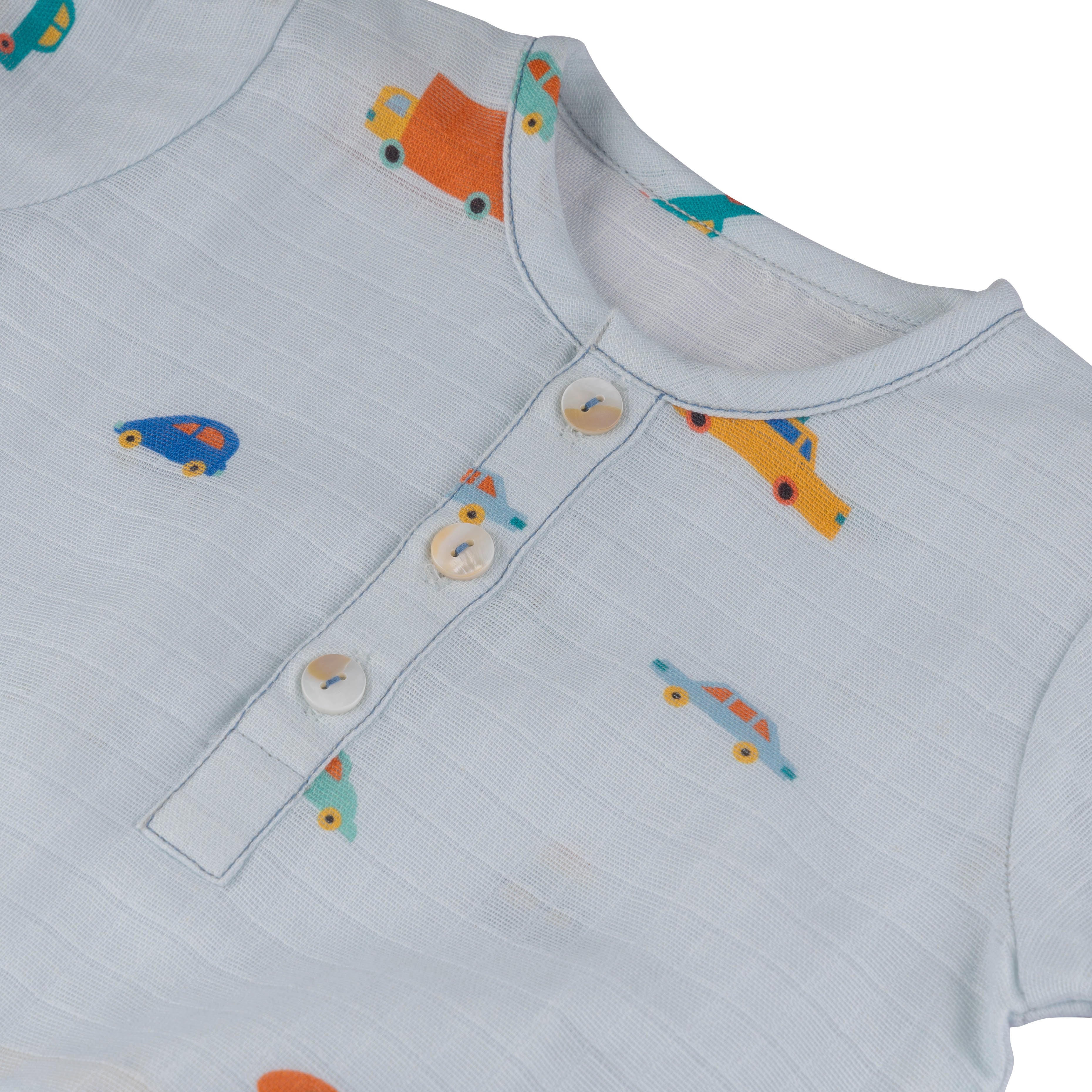 Organic Muslin Romper