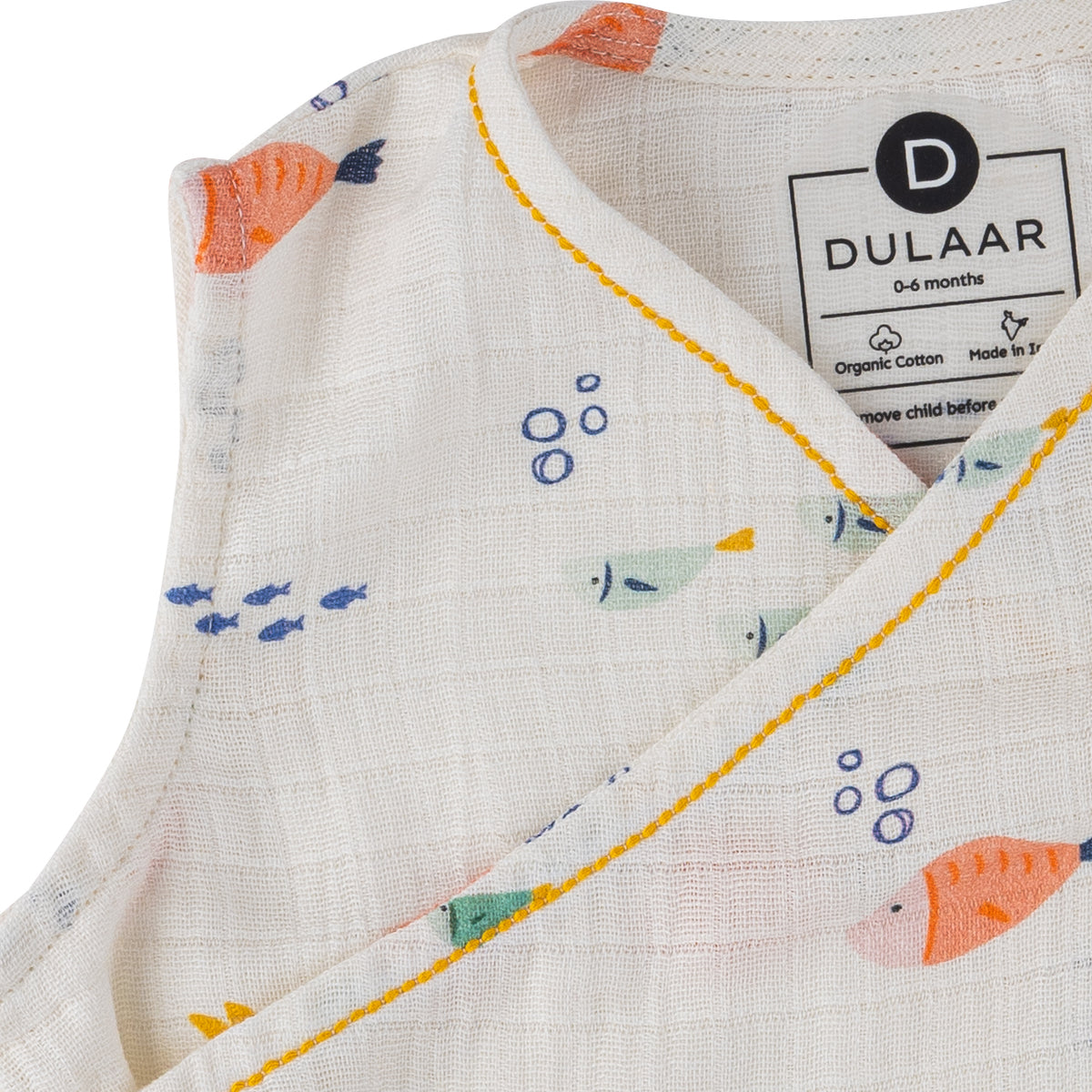 Organic Muslin Kimono Romper