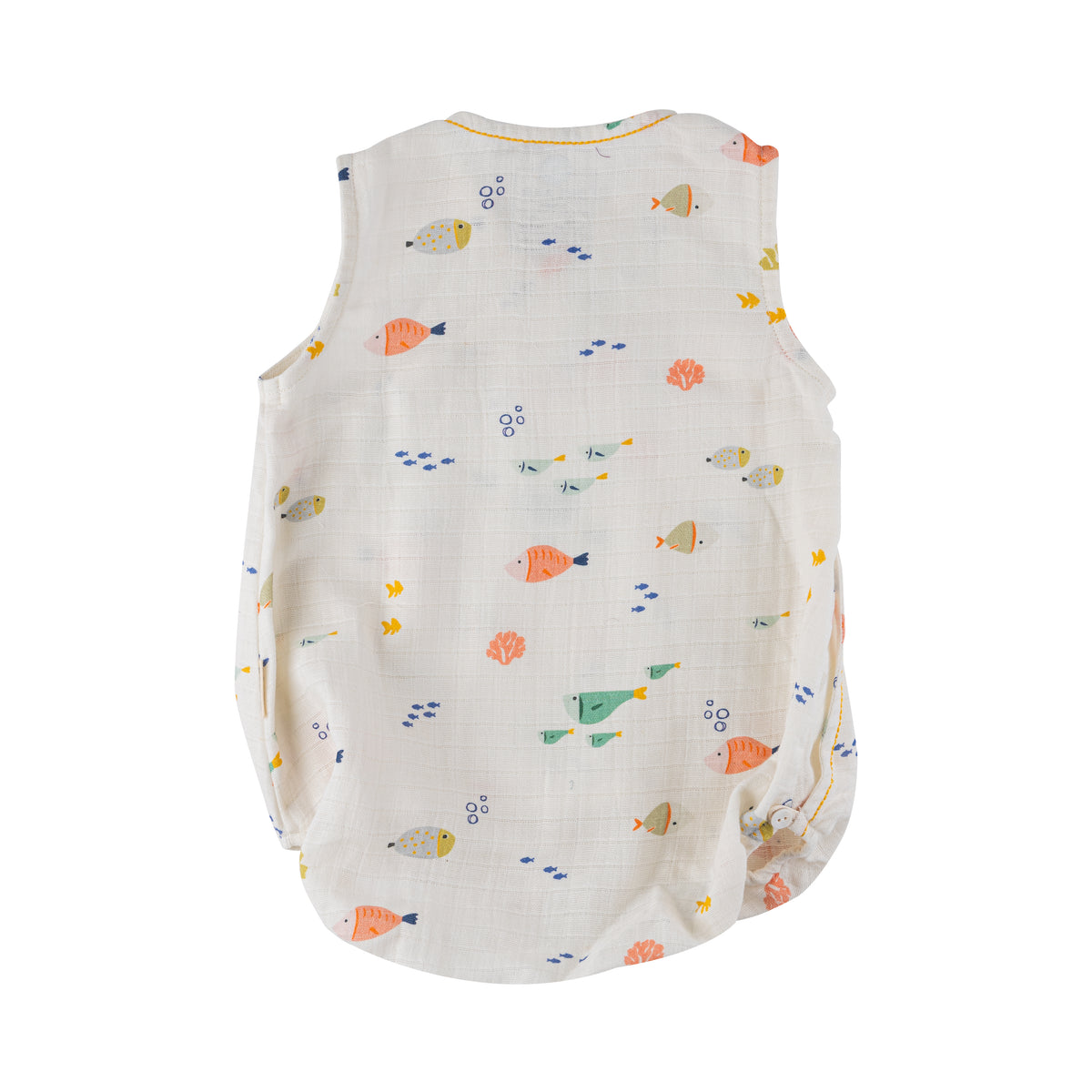 Organic Muslin Kimono Romper