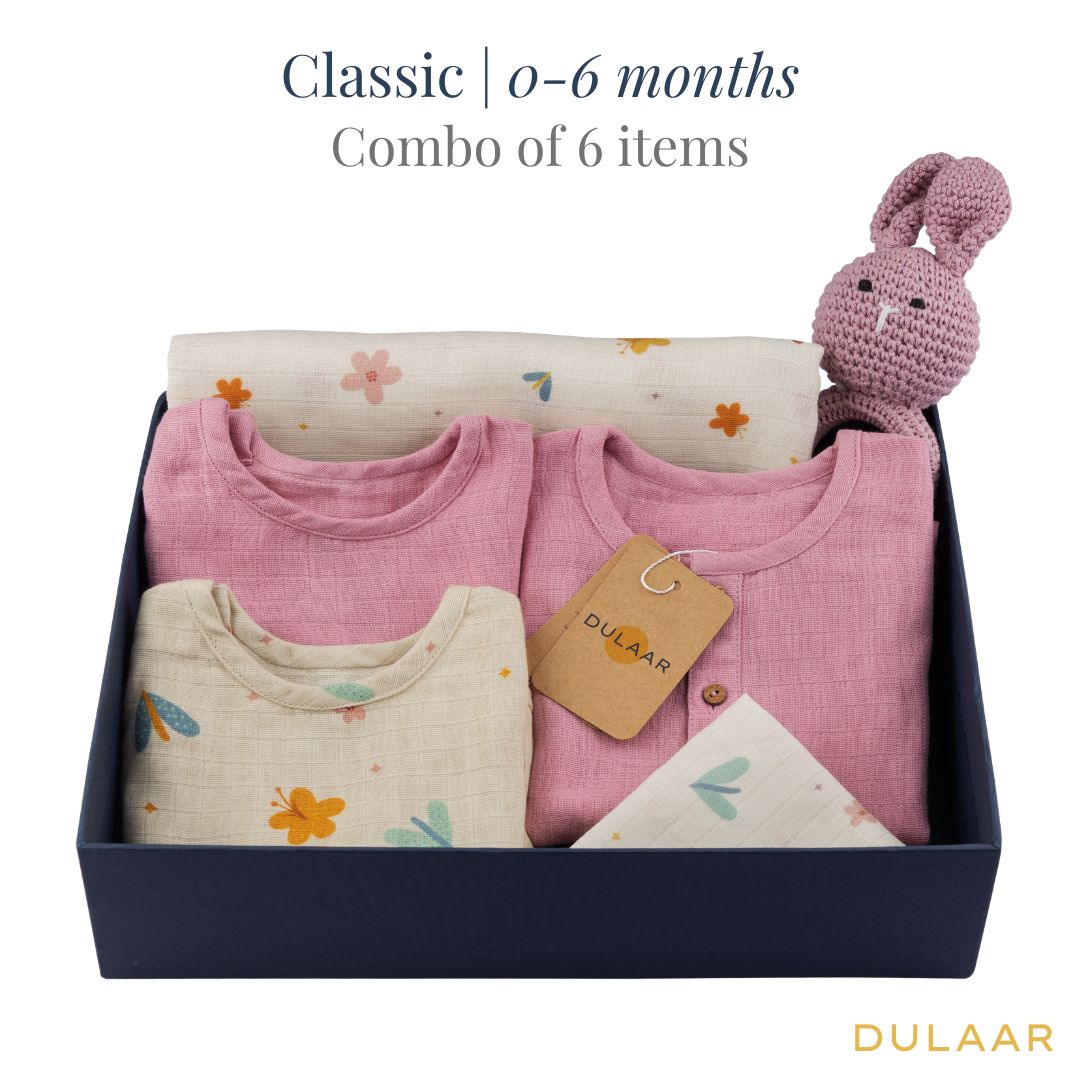 Welcome Home Baby! Newborn Gift Box Set (0-6 Months)