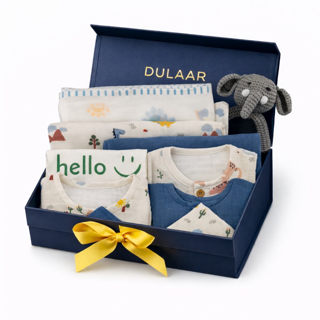 Welcome Home Baby! Newborn Gift Box Set (0-6 Months)