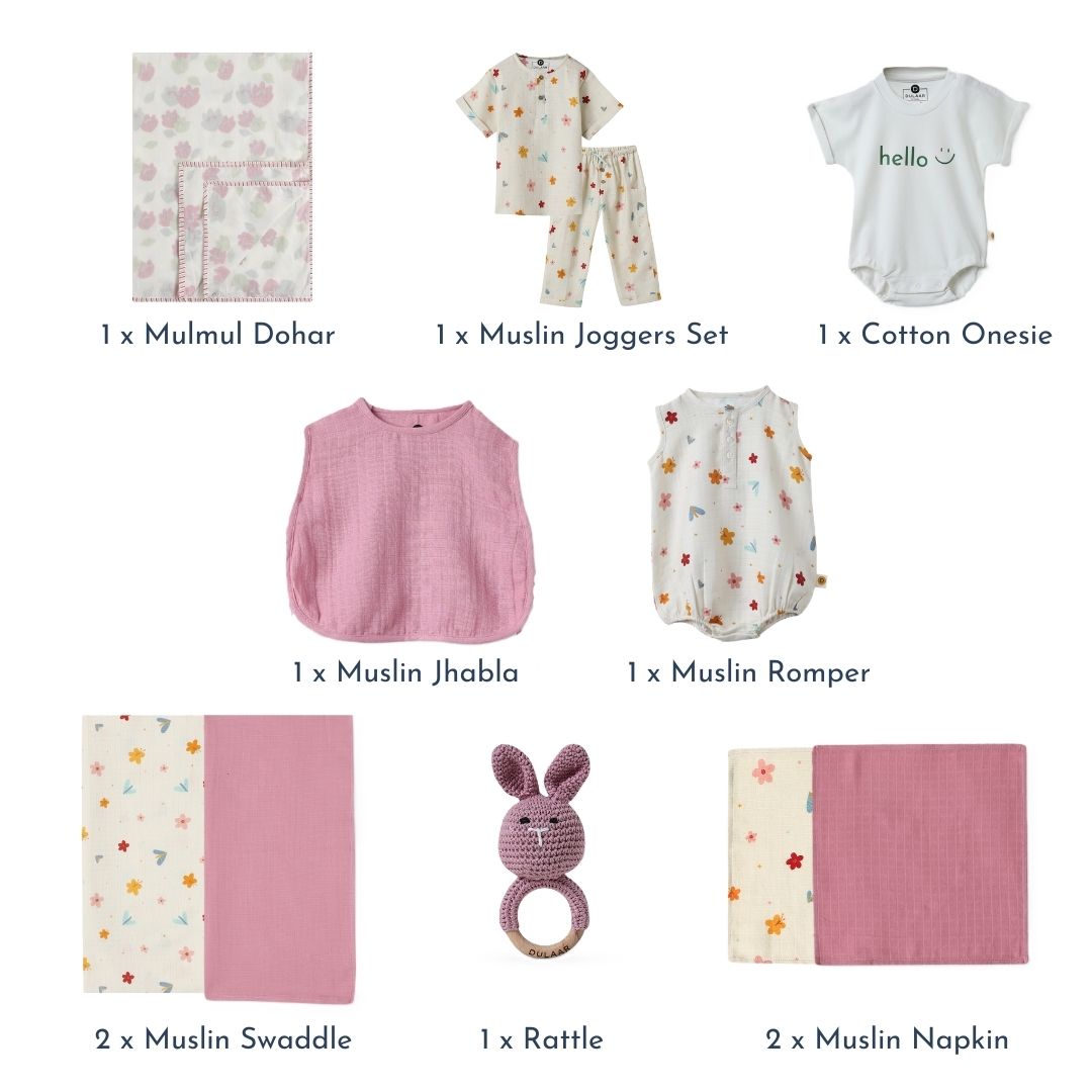 Welcome Home Baby! Newborn Gift Box Set (0-6 Months)