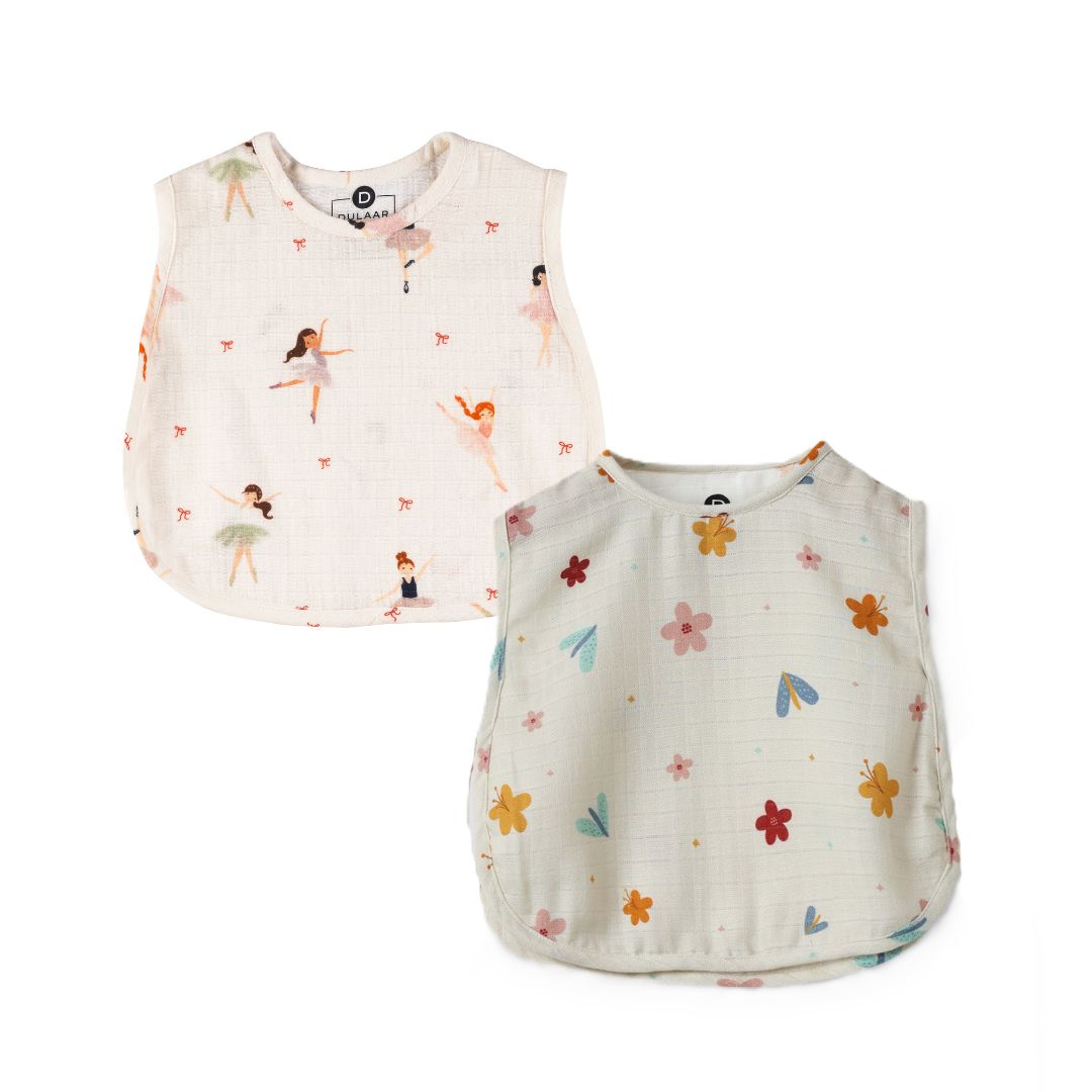 Organic Muslin Jhabla (Set of 2)