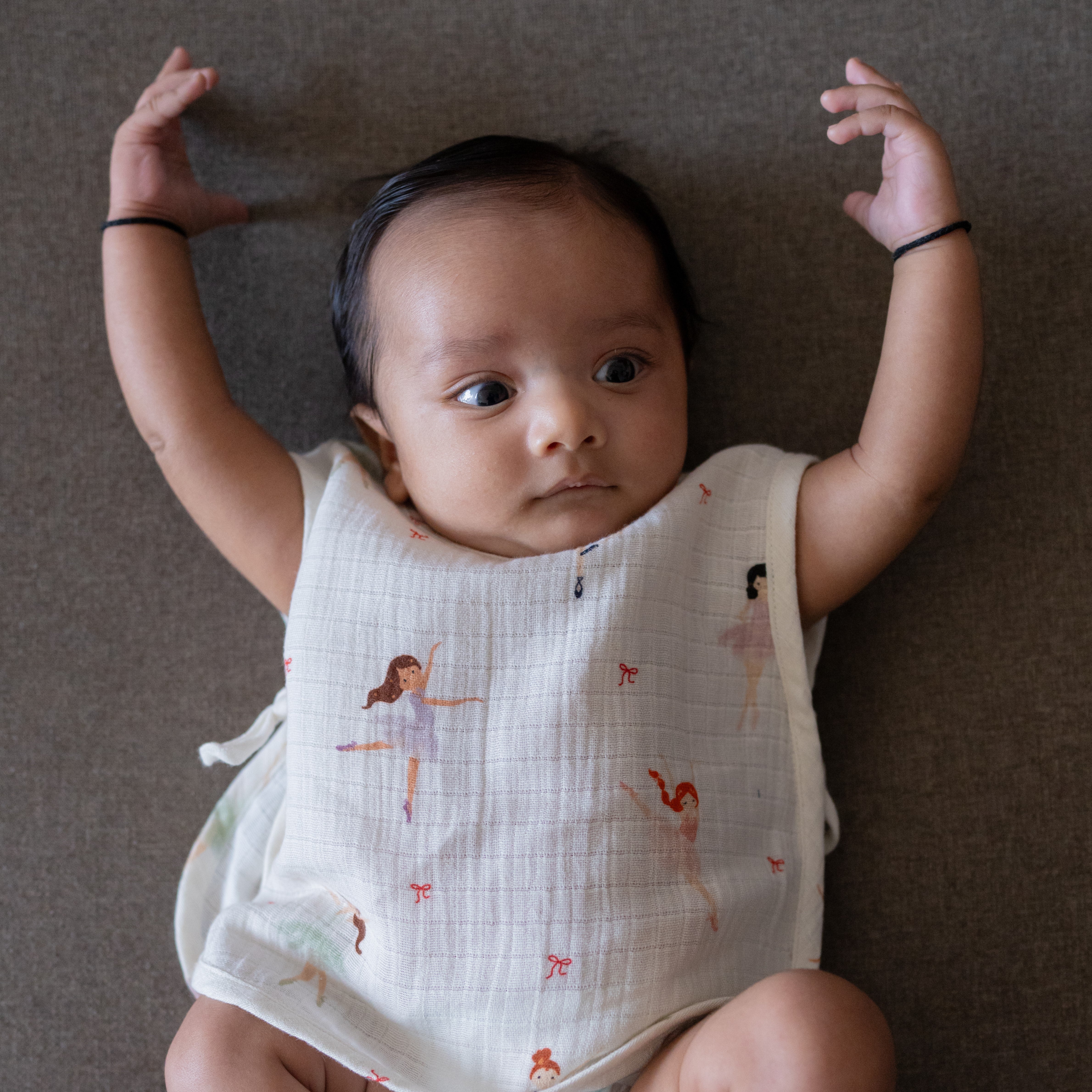 Organic Muslin Jhabla (Set of 3)