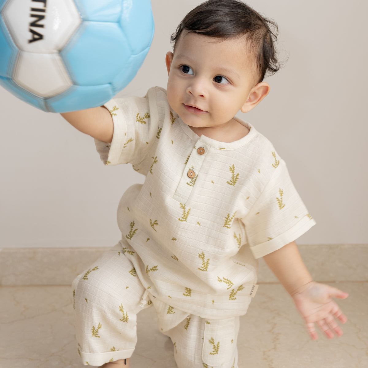 Organic Muslin Joggers Set