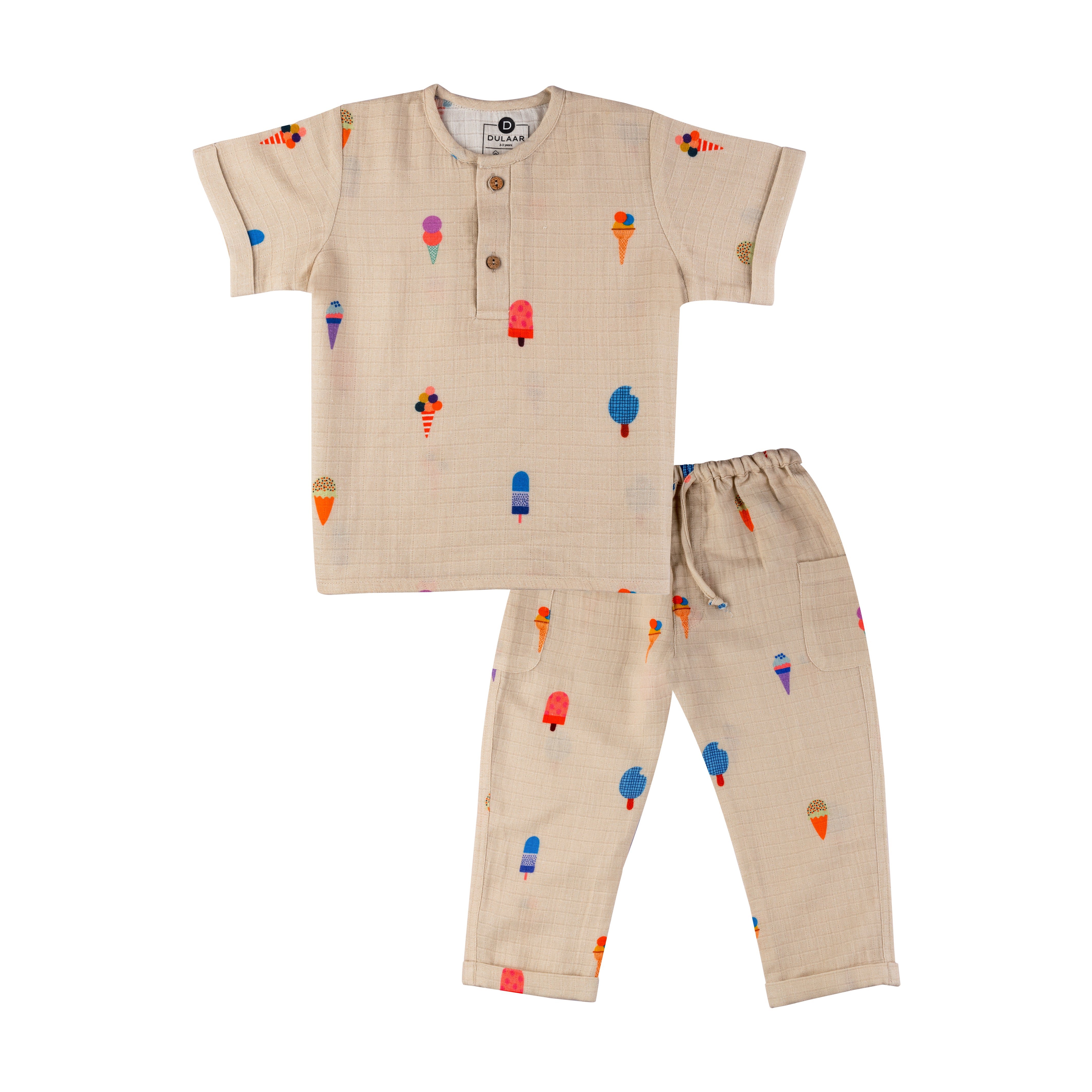 Organic Muslin Joggers Set