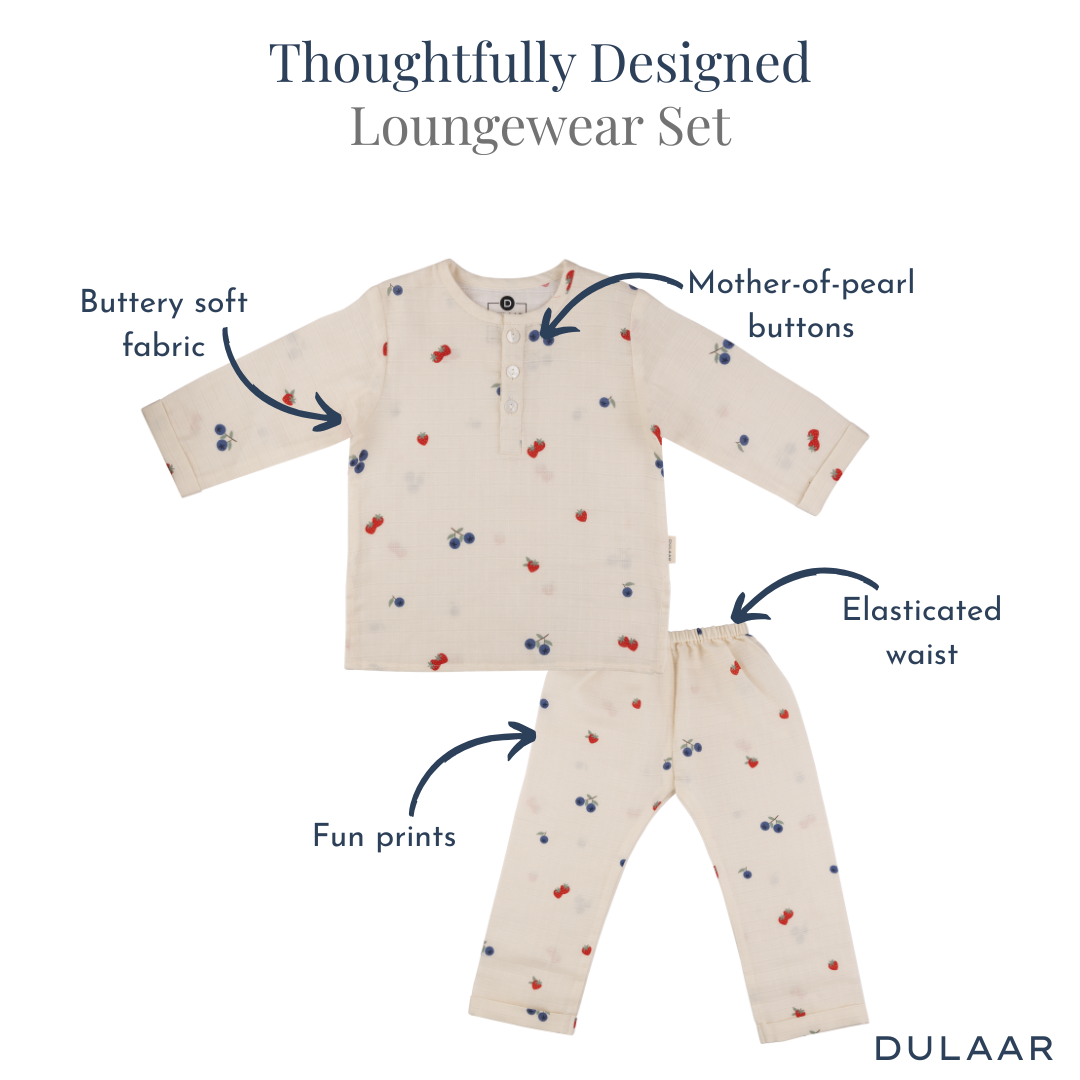 Organic Muslin Loungewear Set