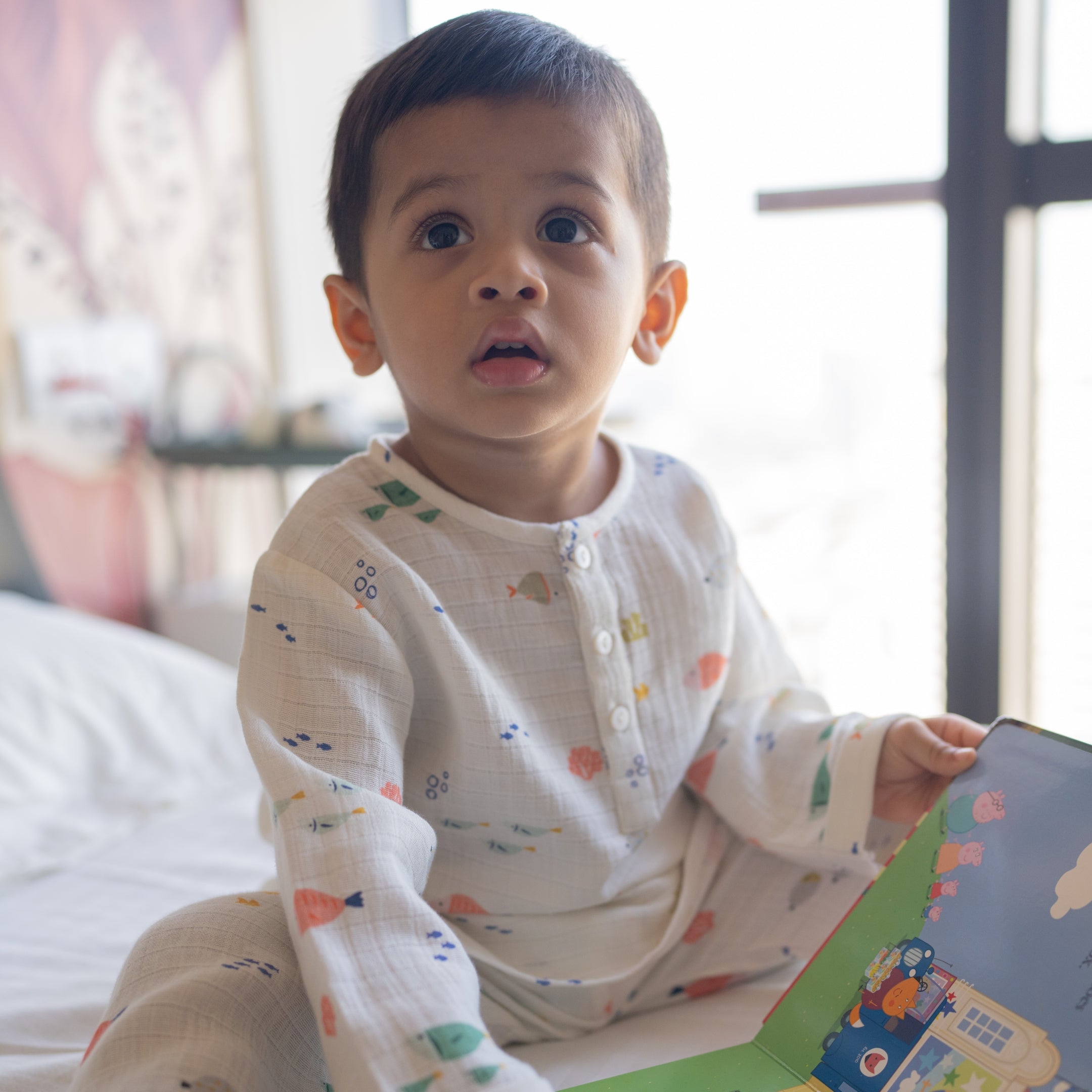 Organic Muslin Loungewear Set