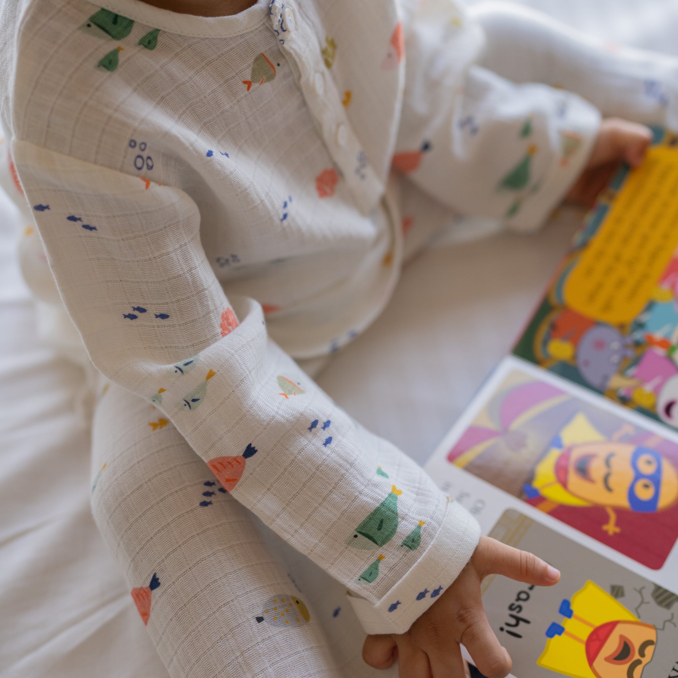 Organic Muslin Loungewear Set