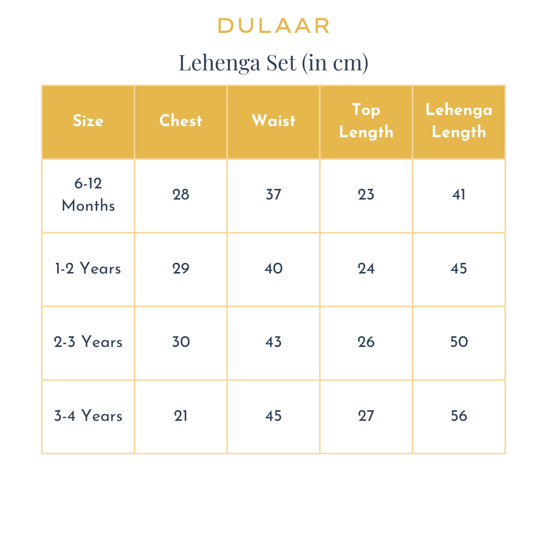 Chanderi Lehenga Set (Gota Work)