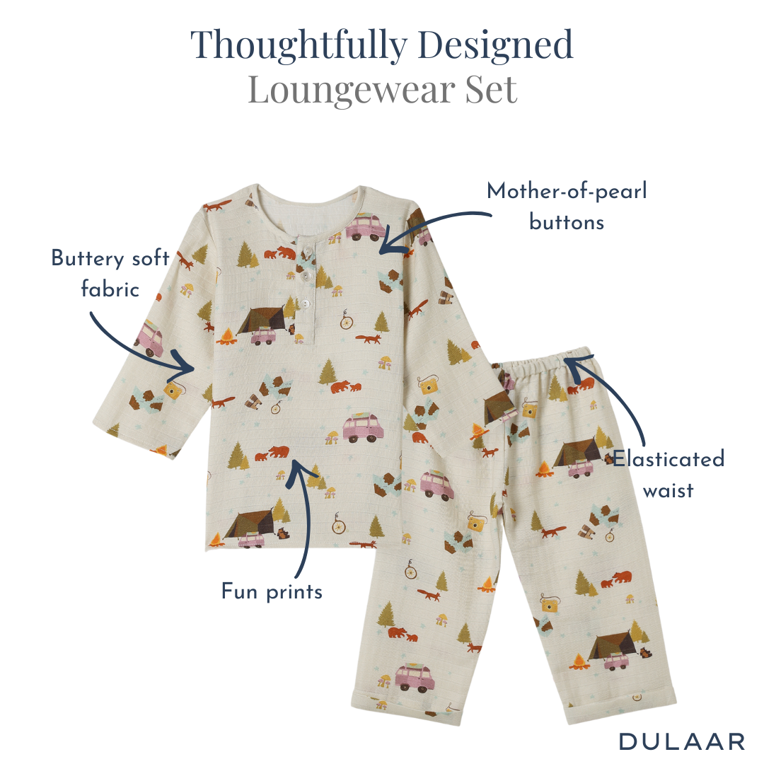Organic Muslin Loungewear Set