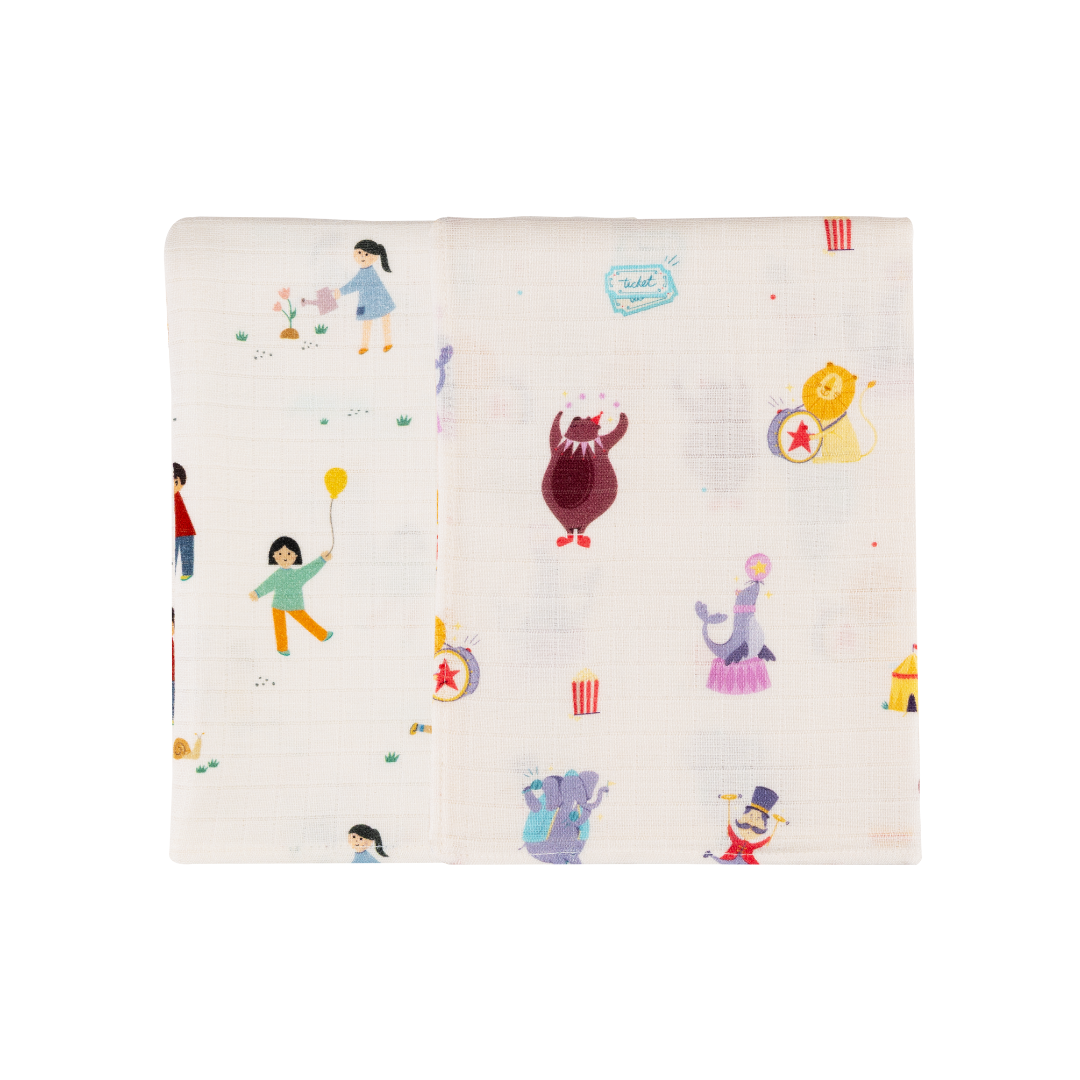 Organic Muslin Multipurpose Cloth (Set of 2)