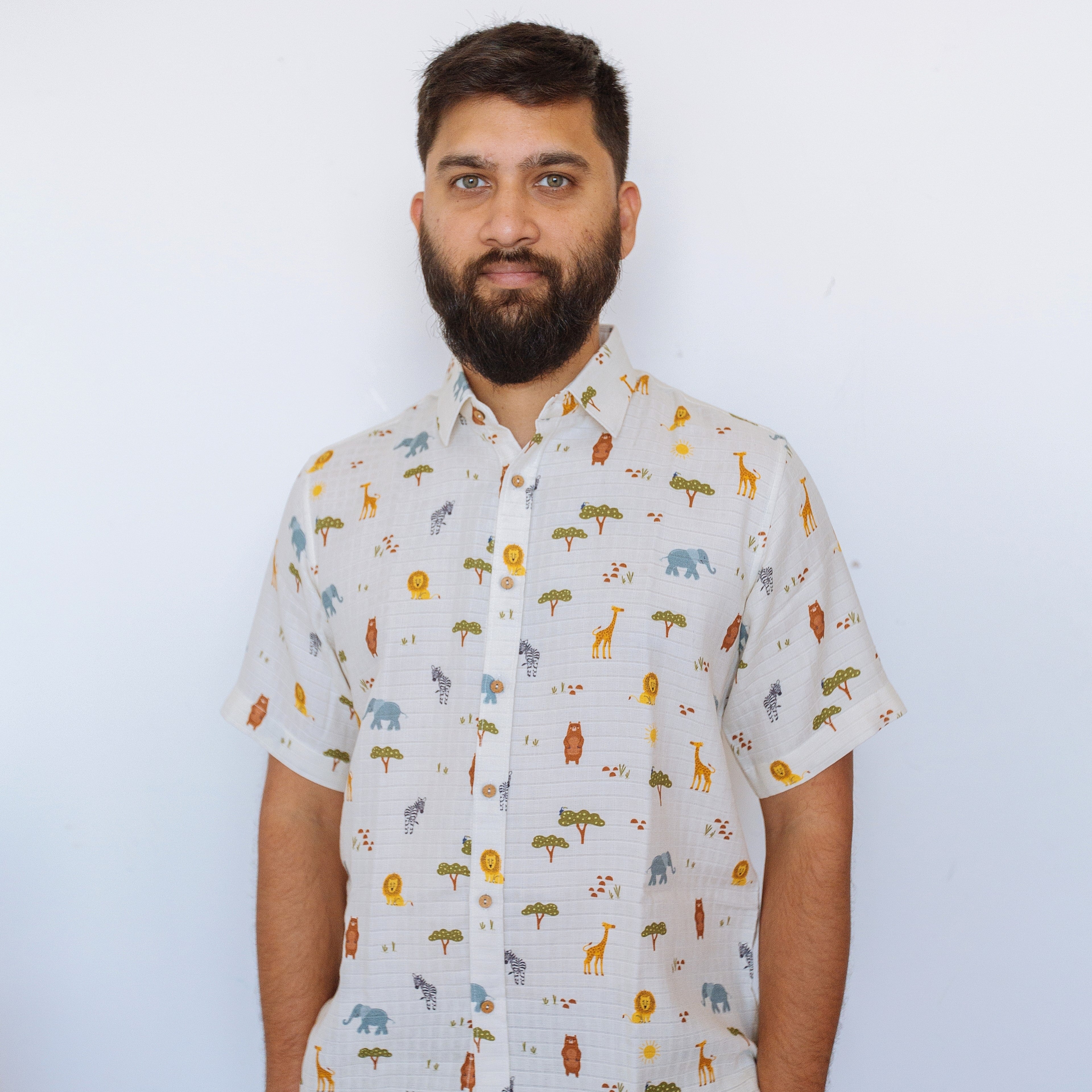 Organic Muslin Shirt | Twinning for Dad