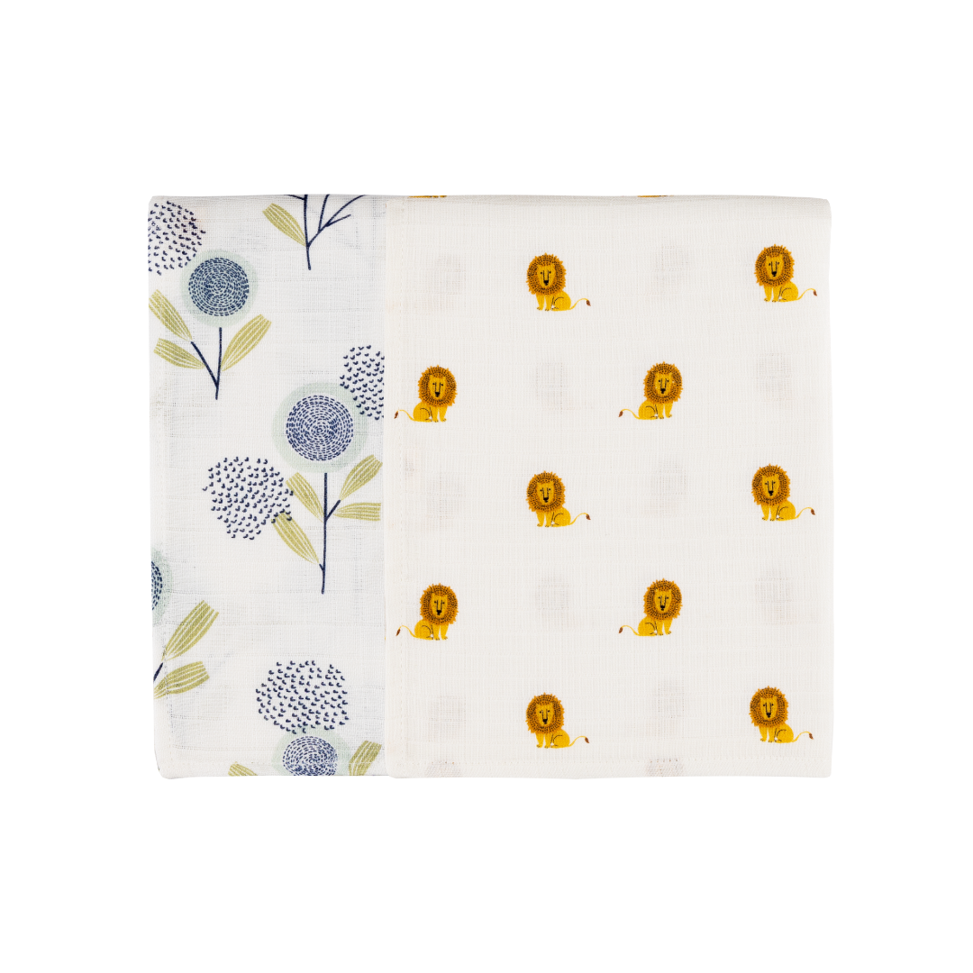 Organic Muslin Multipurpose Cloth (Set of 2)
