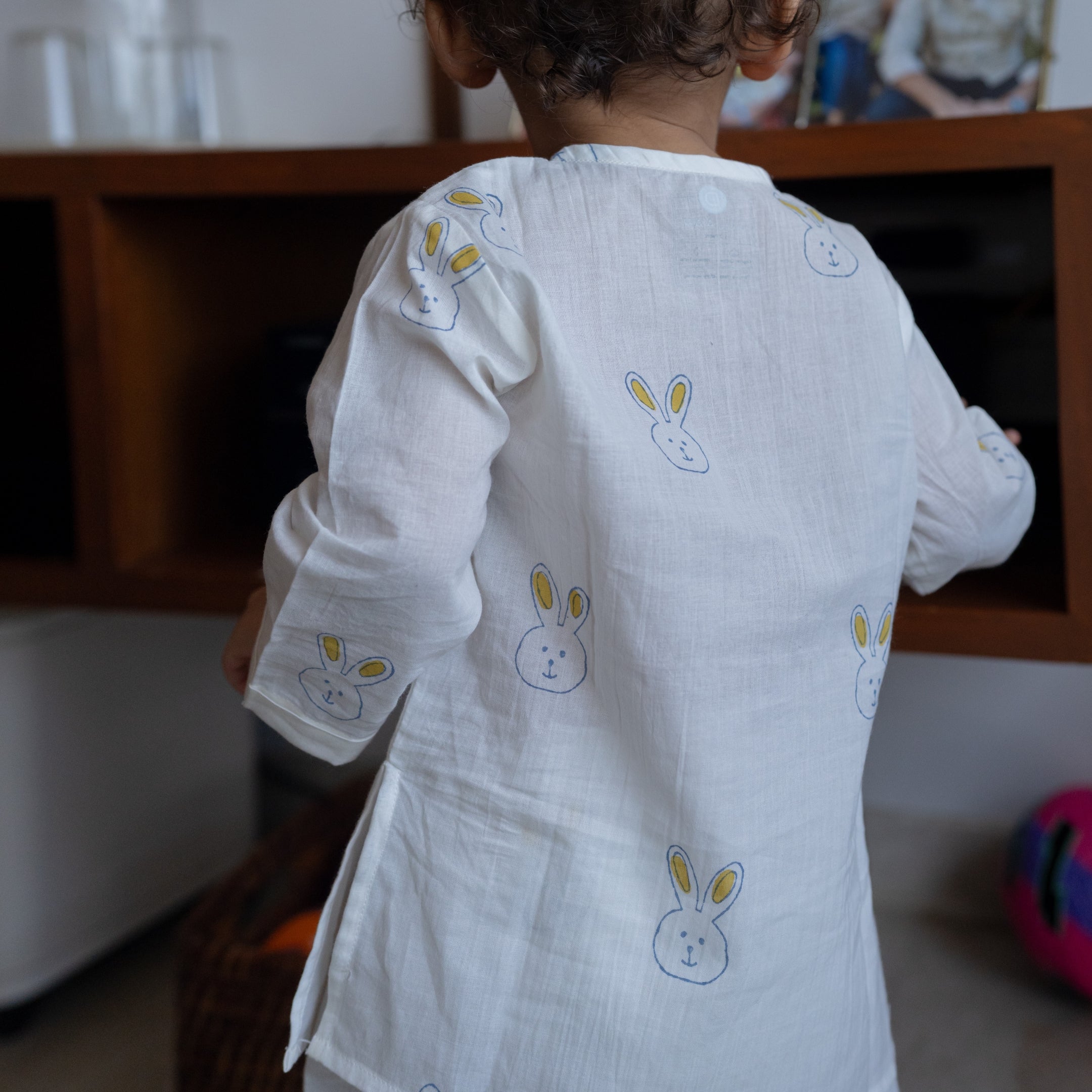 Mulmul Nightwear Set | Hand-Block Printed