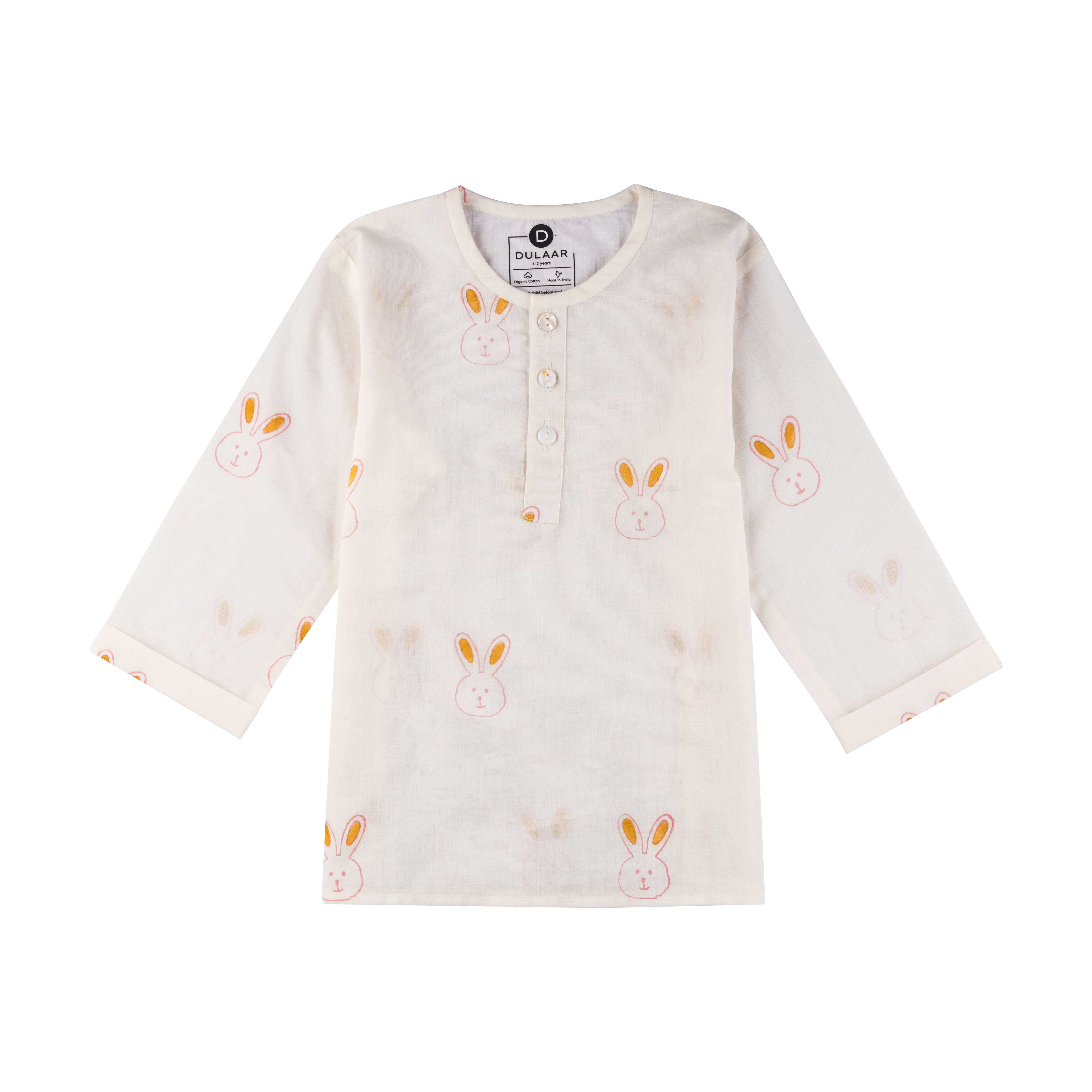 Mulmul Nightwear Set | Hand-Block Printed