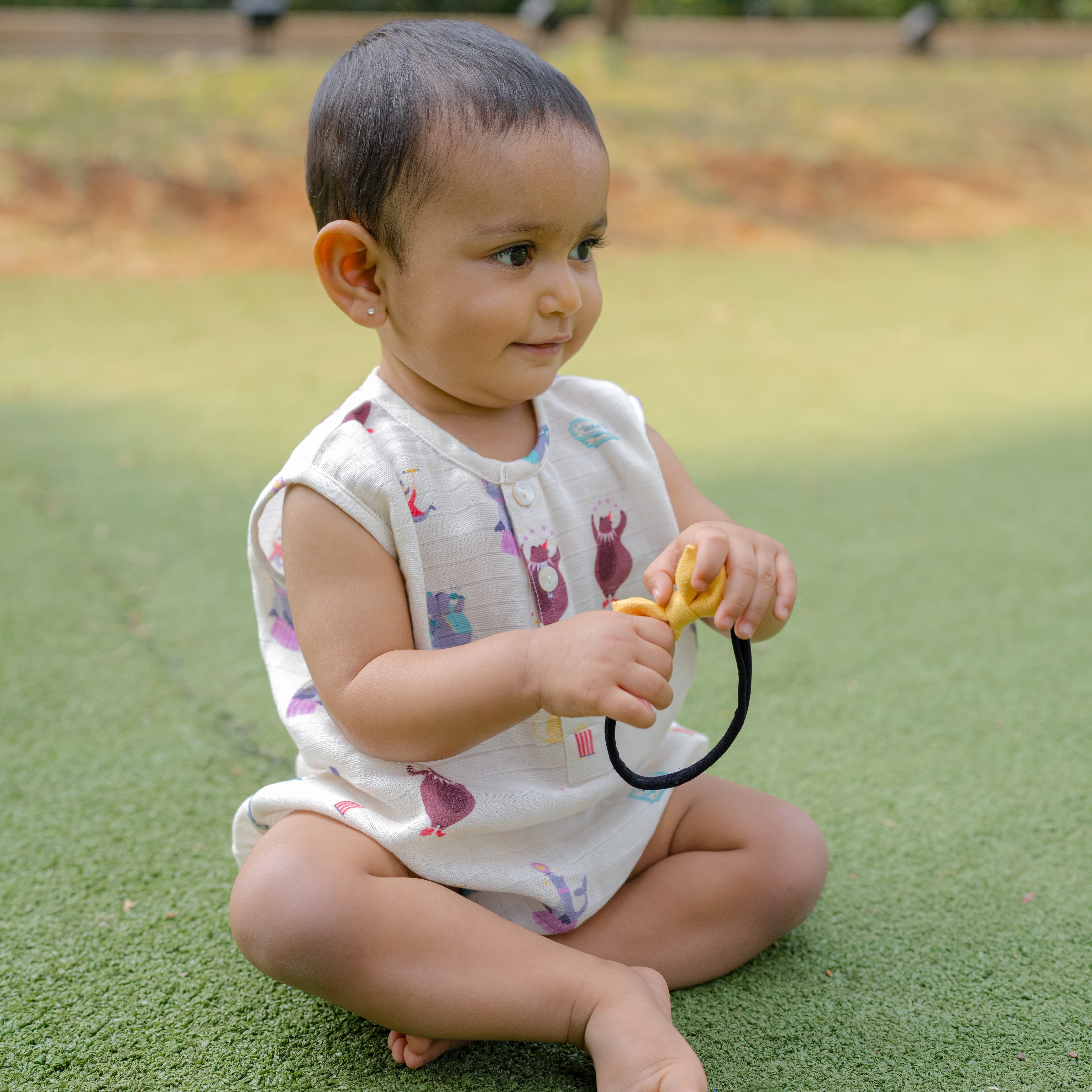 Organic Muslin Romper