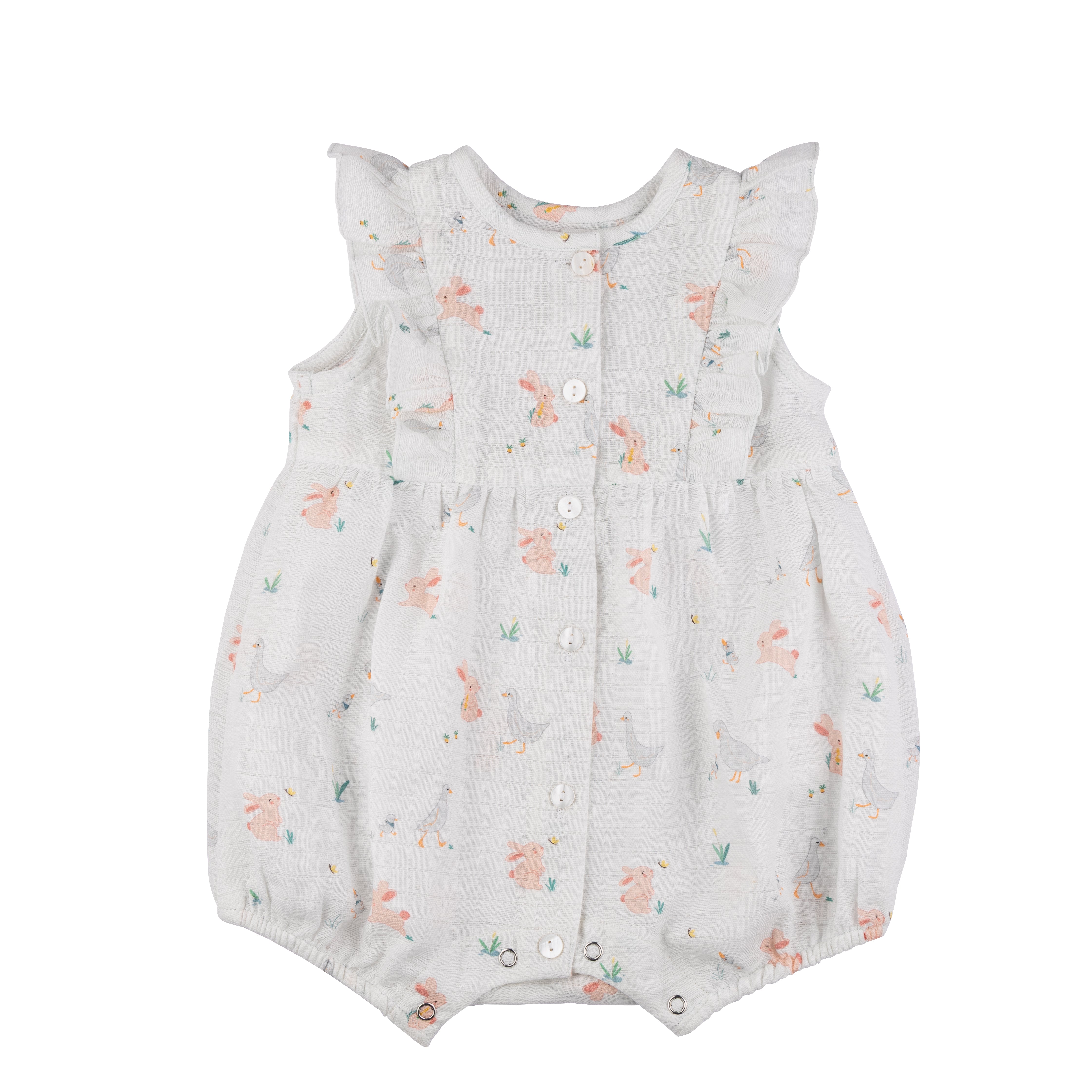 Organic Muslin Romper
