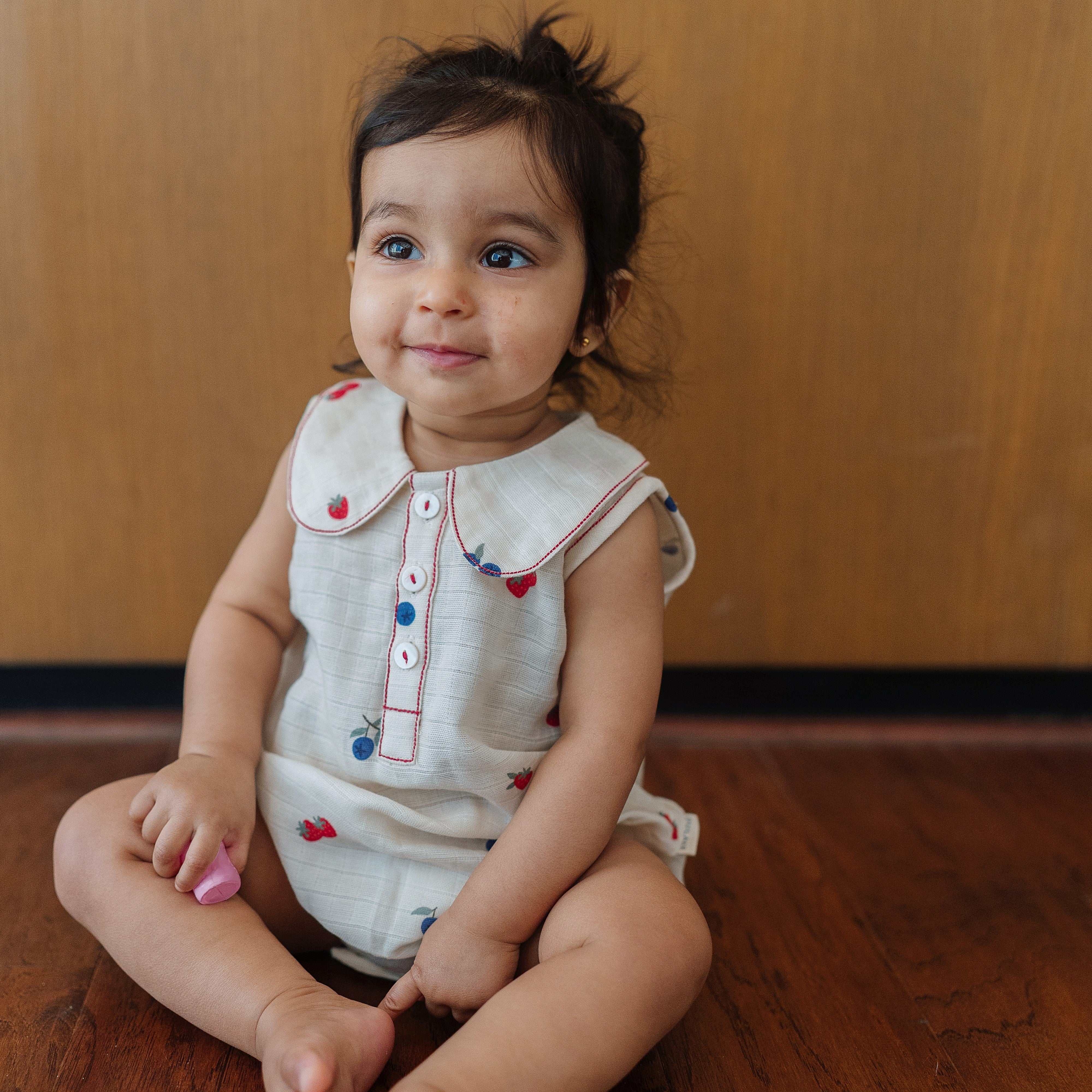 Organic Muslin Romper