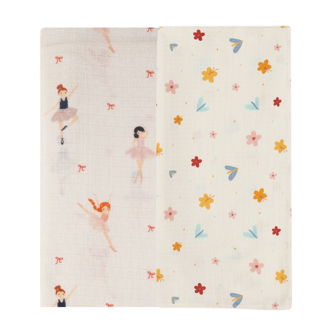Organic Muslin Swaddle (Set of 2)