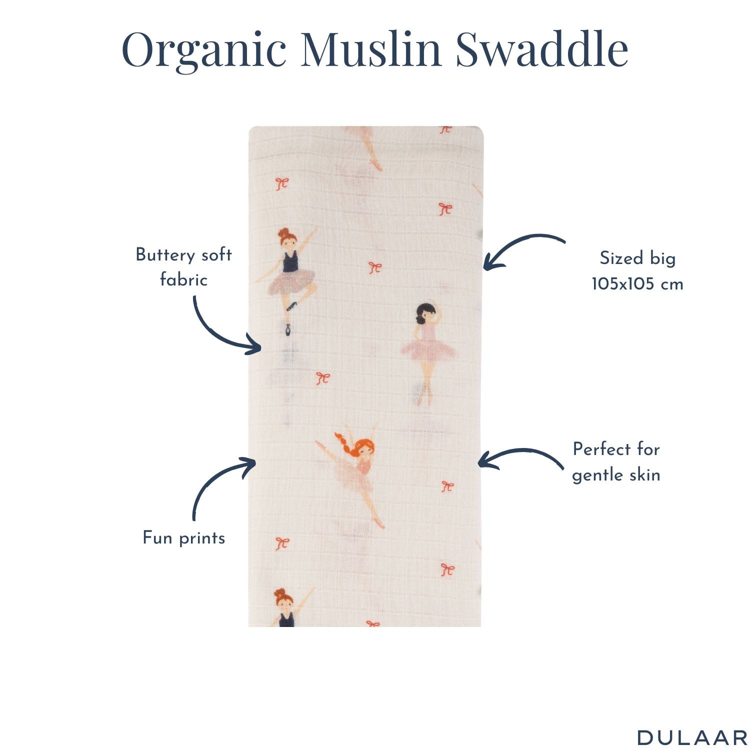Organic Muslin Swaddle