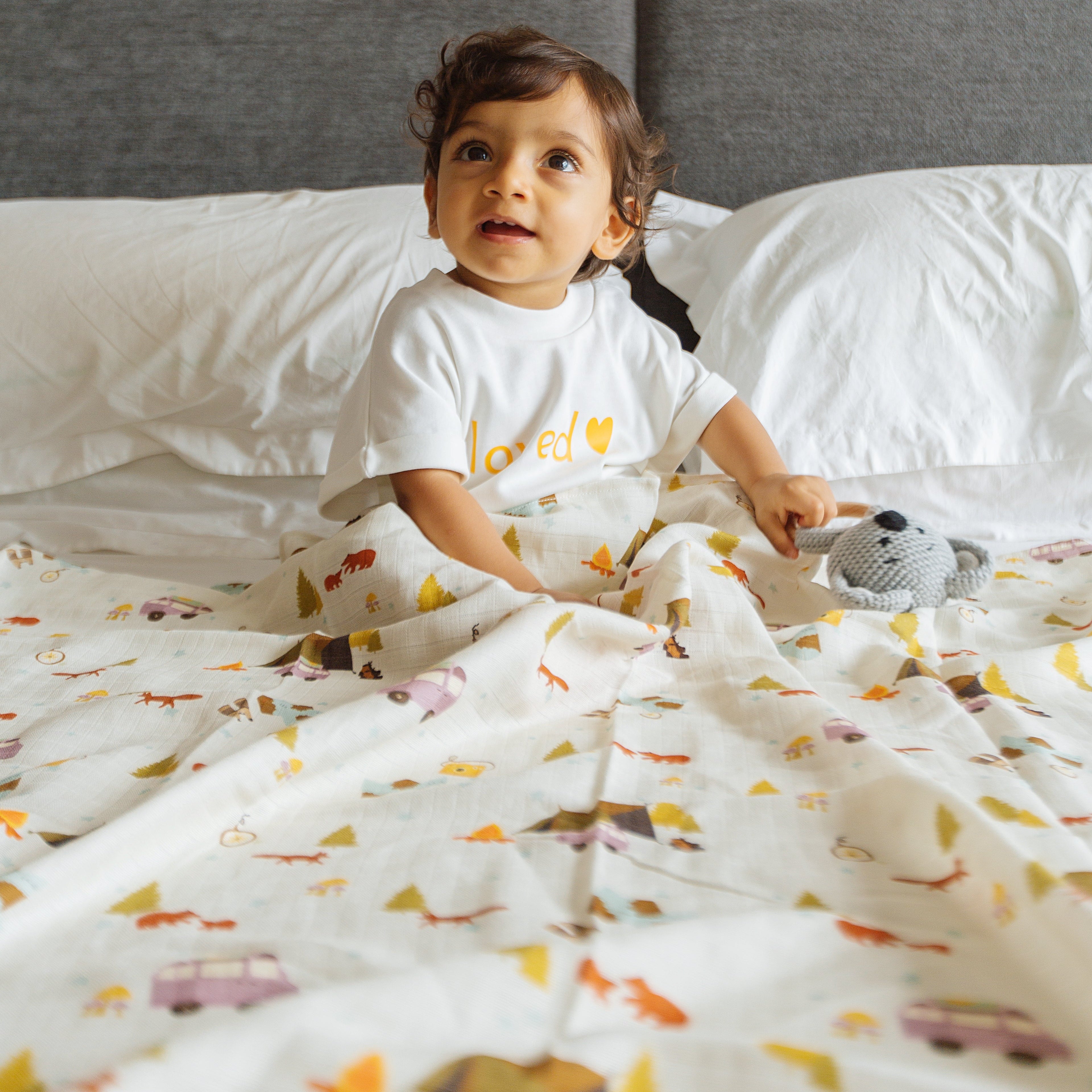 Organic Muslin Swaddle (Set of 3)