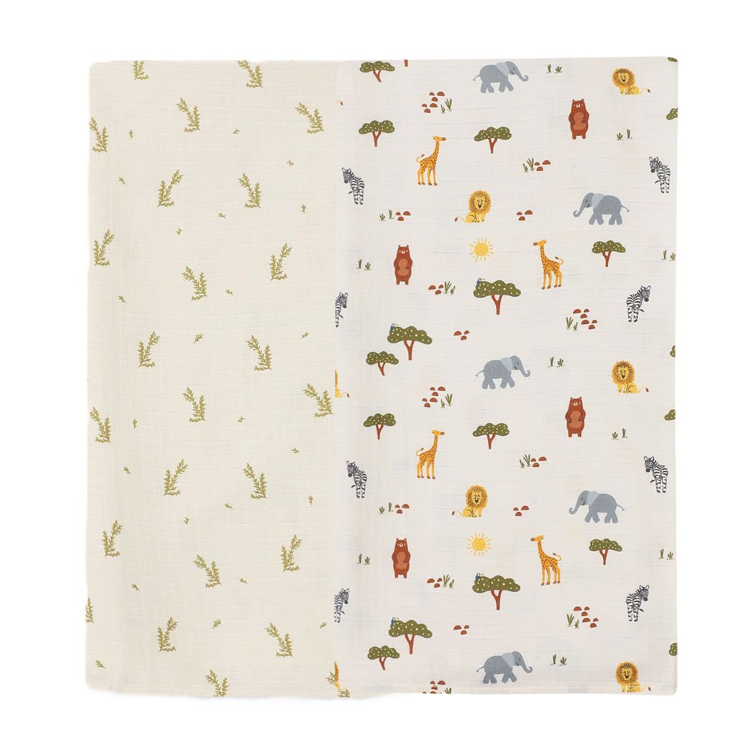 Organic Muslin Swaddle (Set of 2)