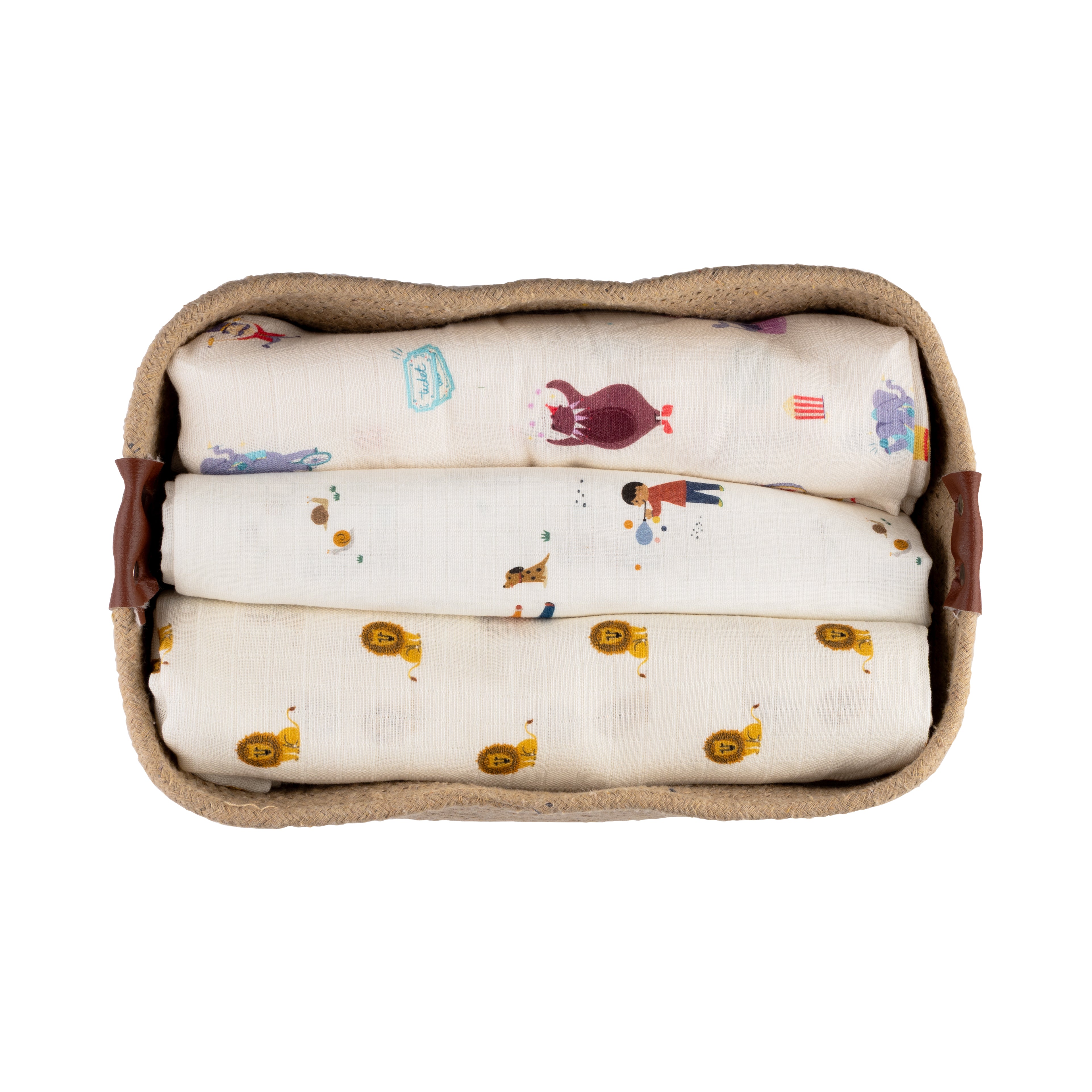 Organic Muslin Swaddle (Set of 3)