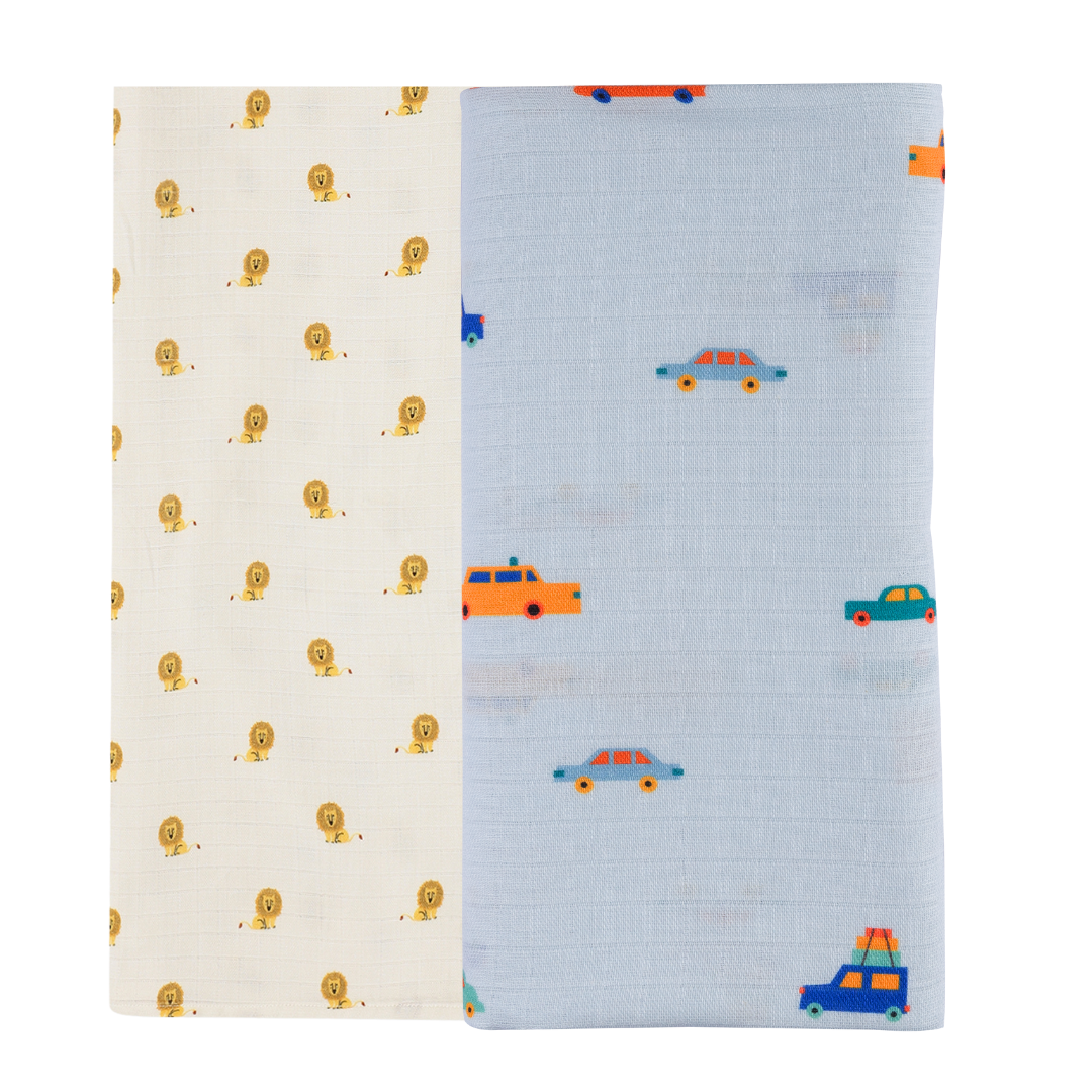 Organic Muslin Swaddle (Set of 2)