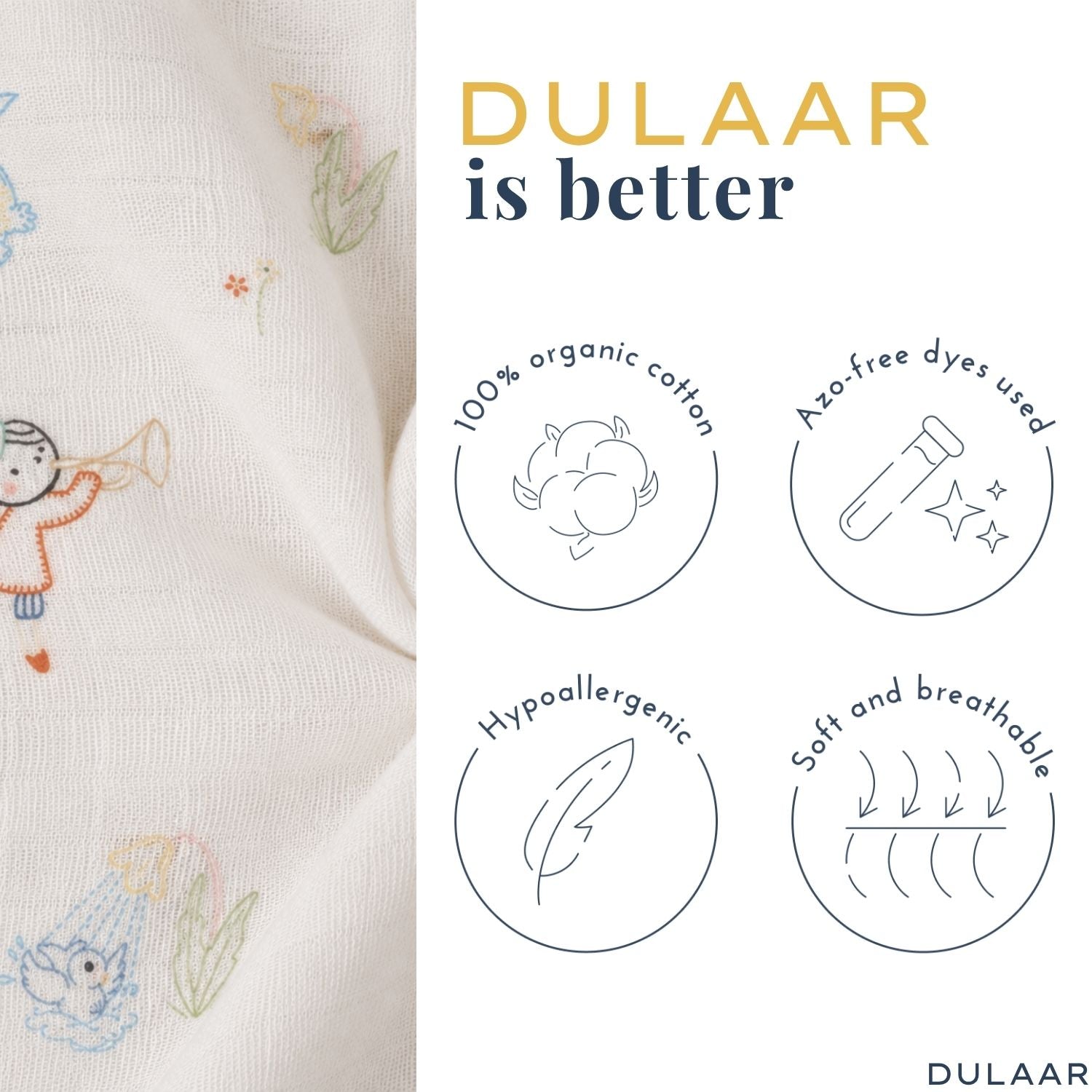 Organic Muslin Loungewear Set