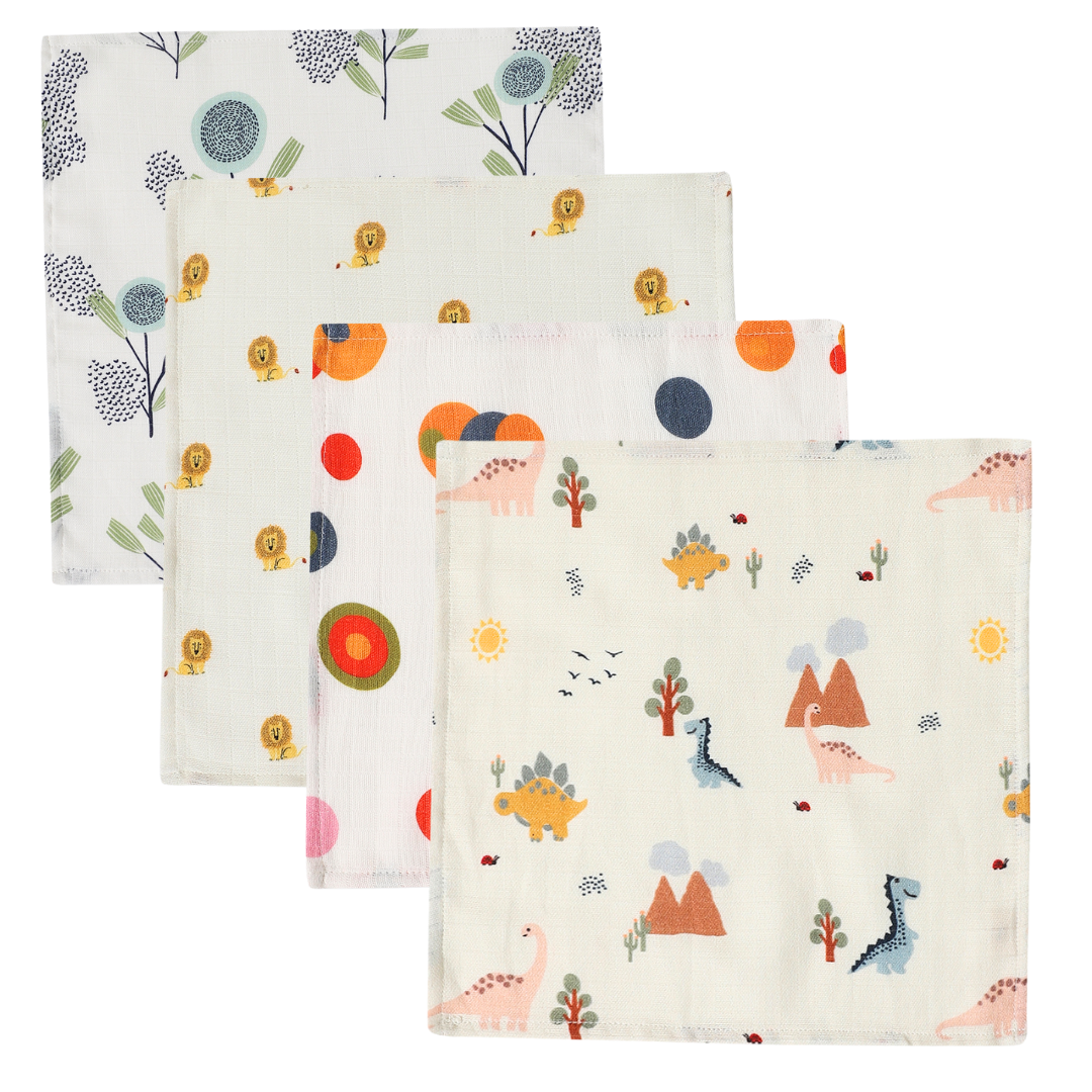Organic Muslin Face Napkin (Set of 4)
