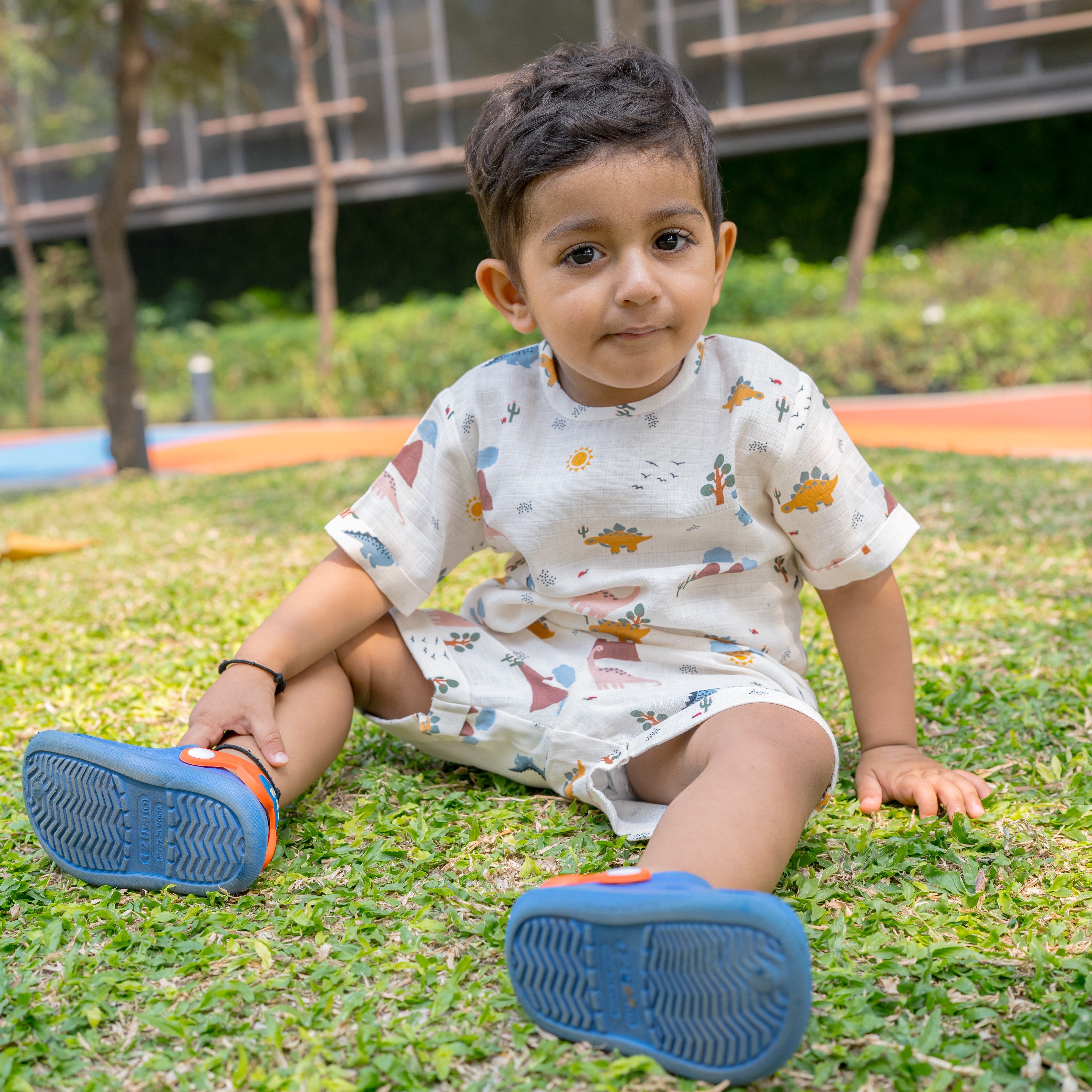 Organic Muslin Tee & Shorts Set