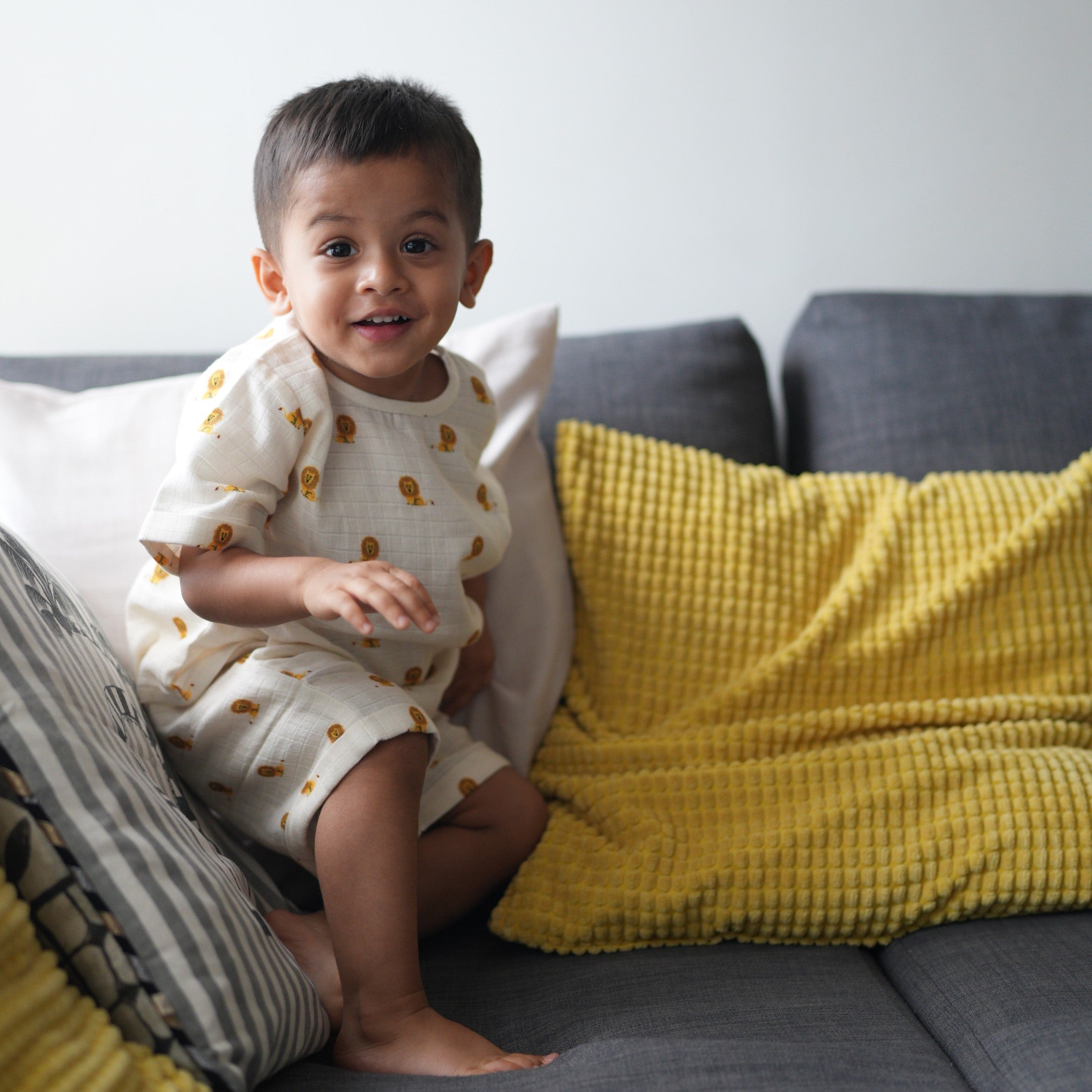 Organic Muslin Tee & Shorts Set