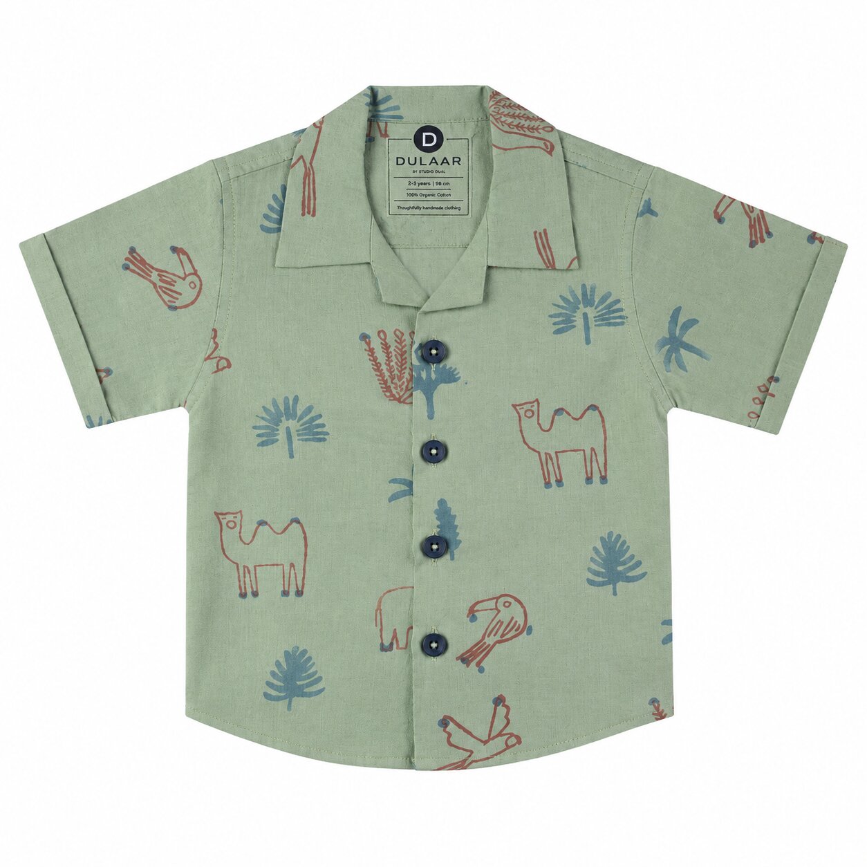 Mulmul Shirt & Shorts Set