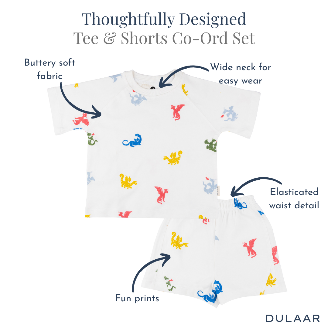 Organic Tee & Shorts Co-ord Set