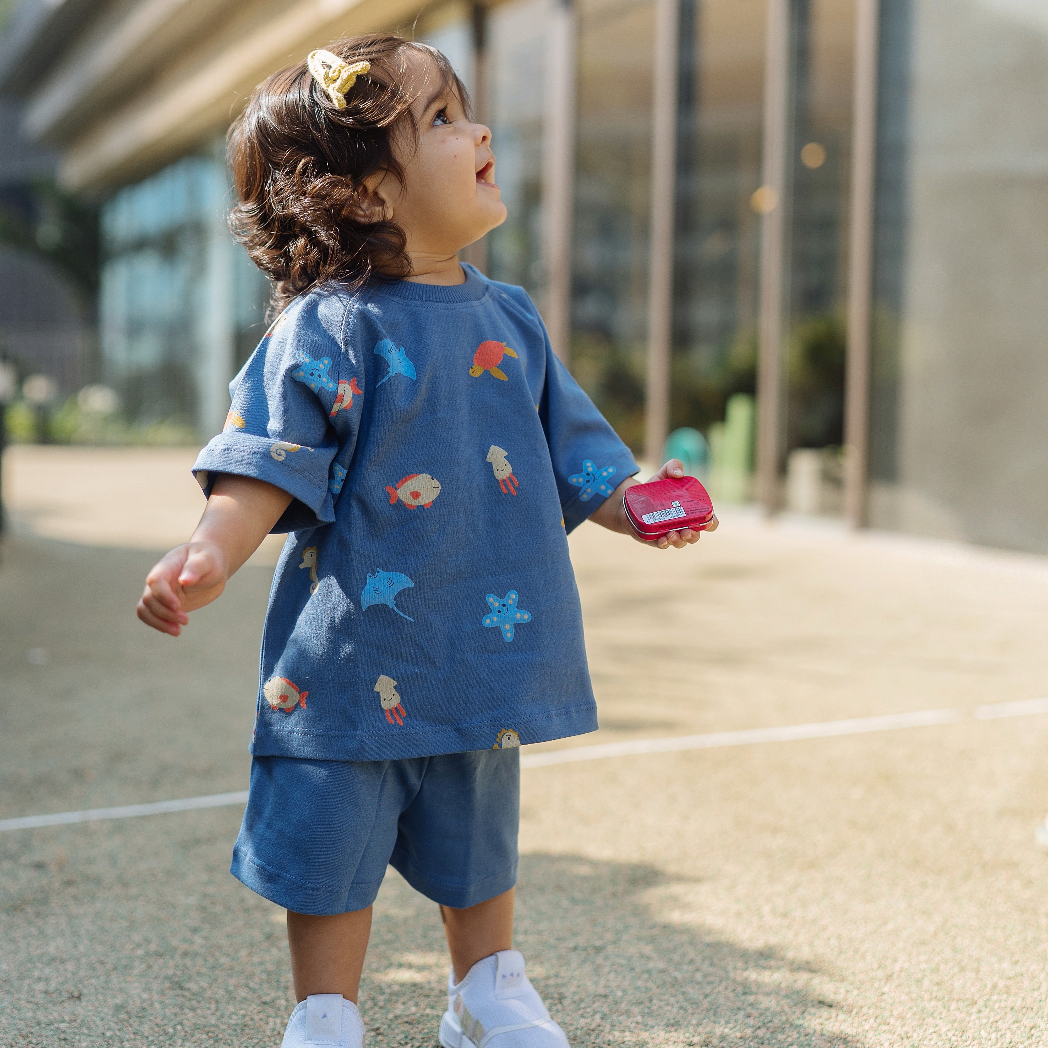 Organic Tee & Shorts Co-ord Set