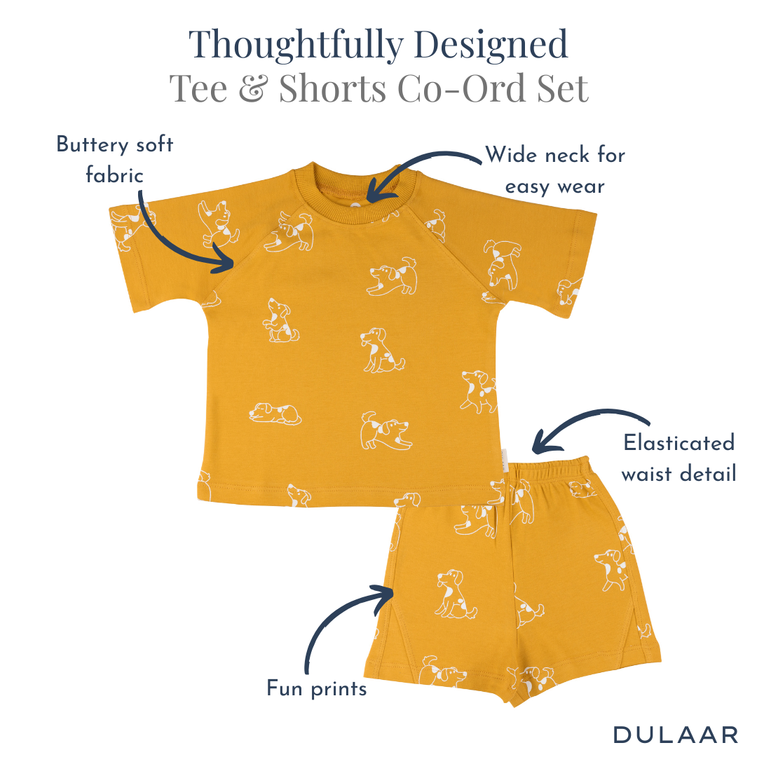 Organic Tee & Shorts Co-ord Set