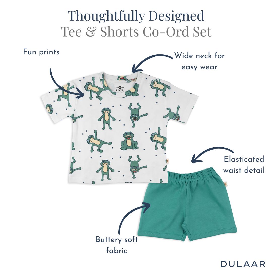 Organic Tee & Shorts Co-ord Set