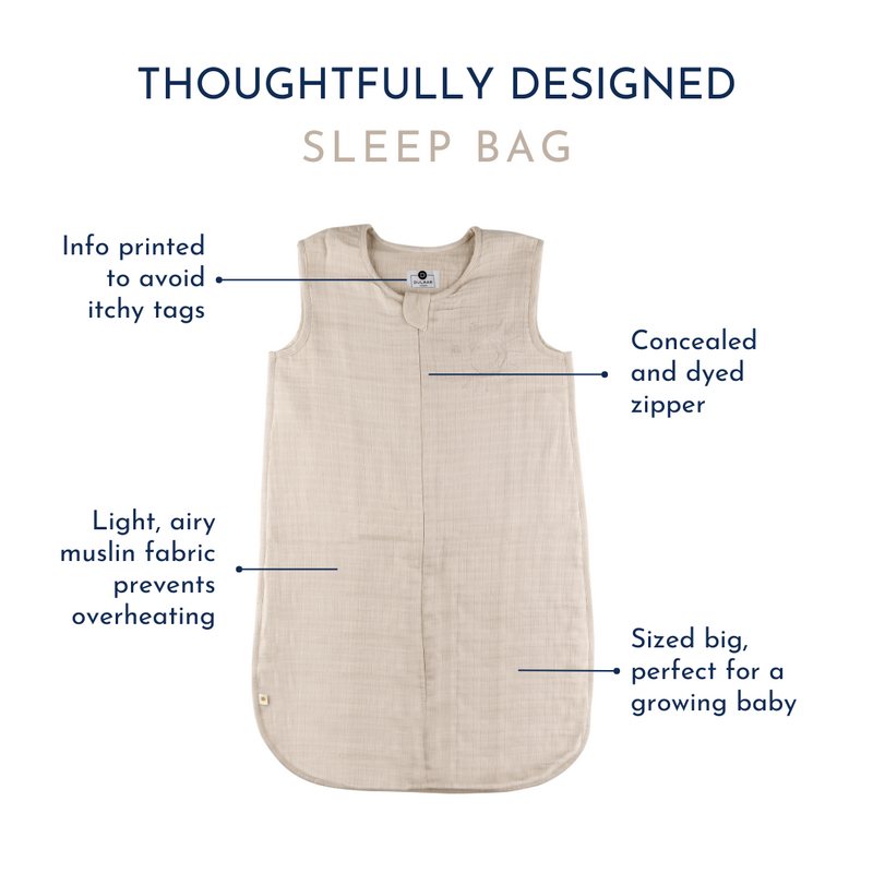 Organic Muslin Sleep Bag