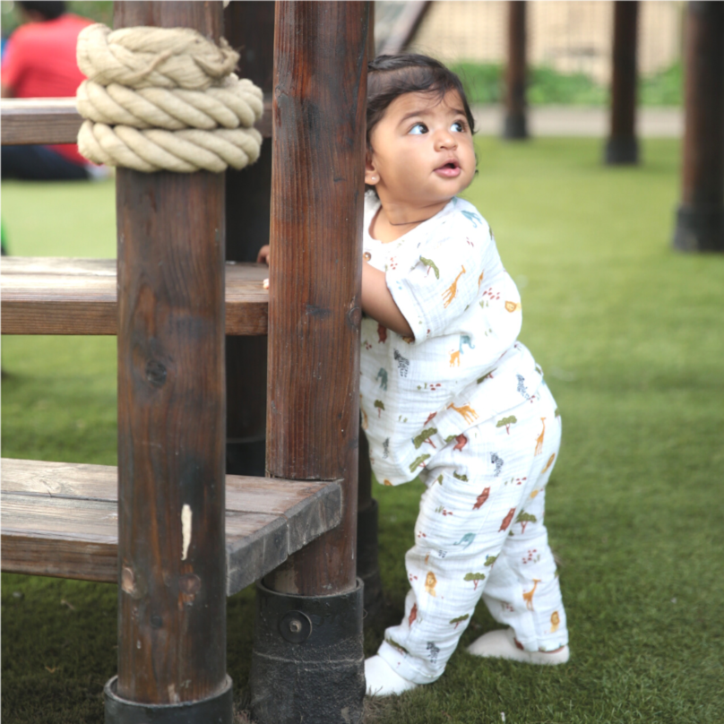 Organic Muslin Joggers Set