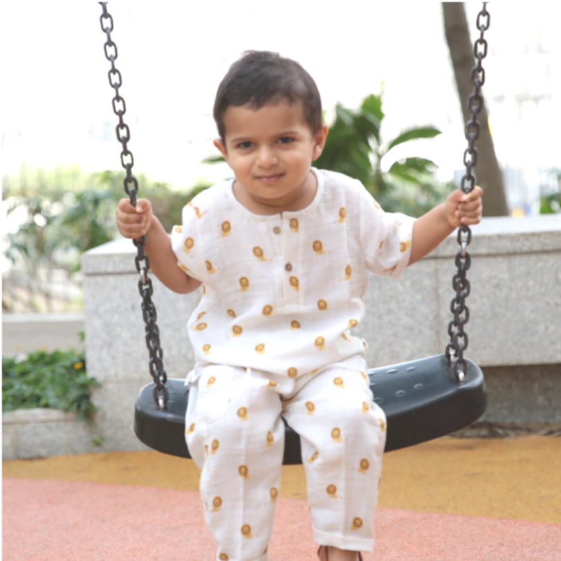 Organic Muslin Joggers Set