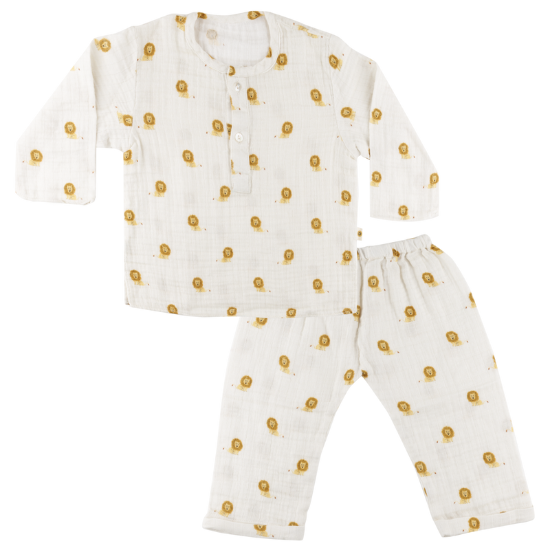 Organic Muslin Loungewear Set – DULAAR